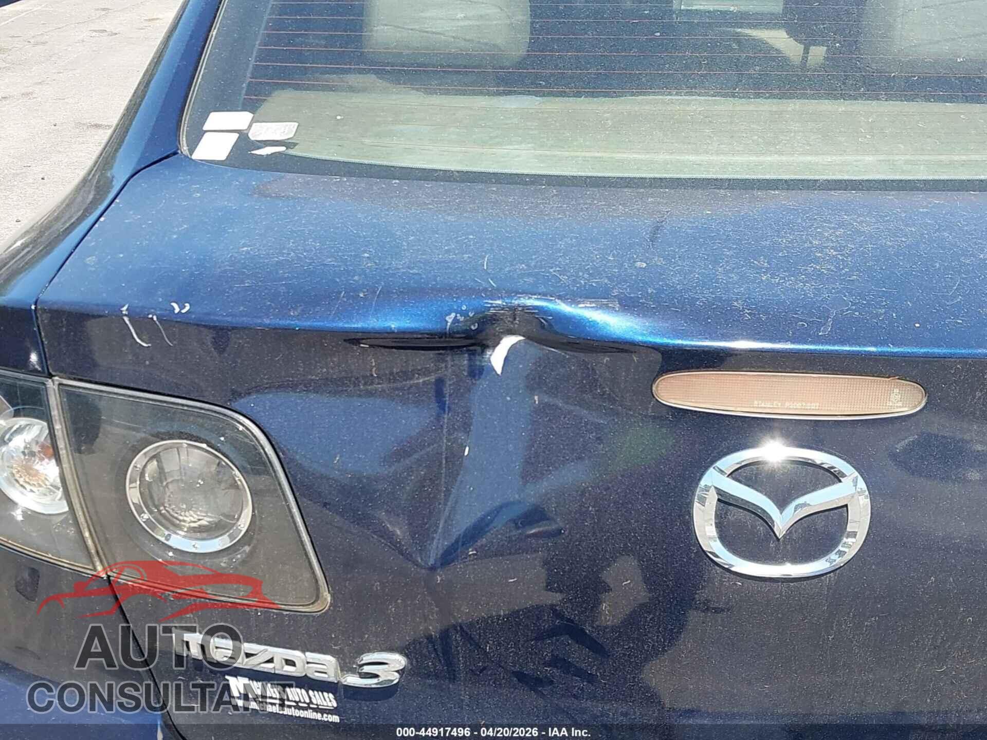 MAZDA MAZDA3 2009 - JM1BK32F891212948