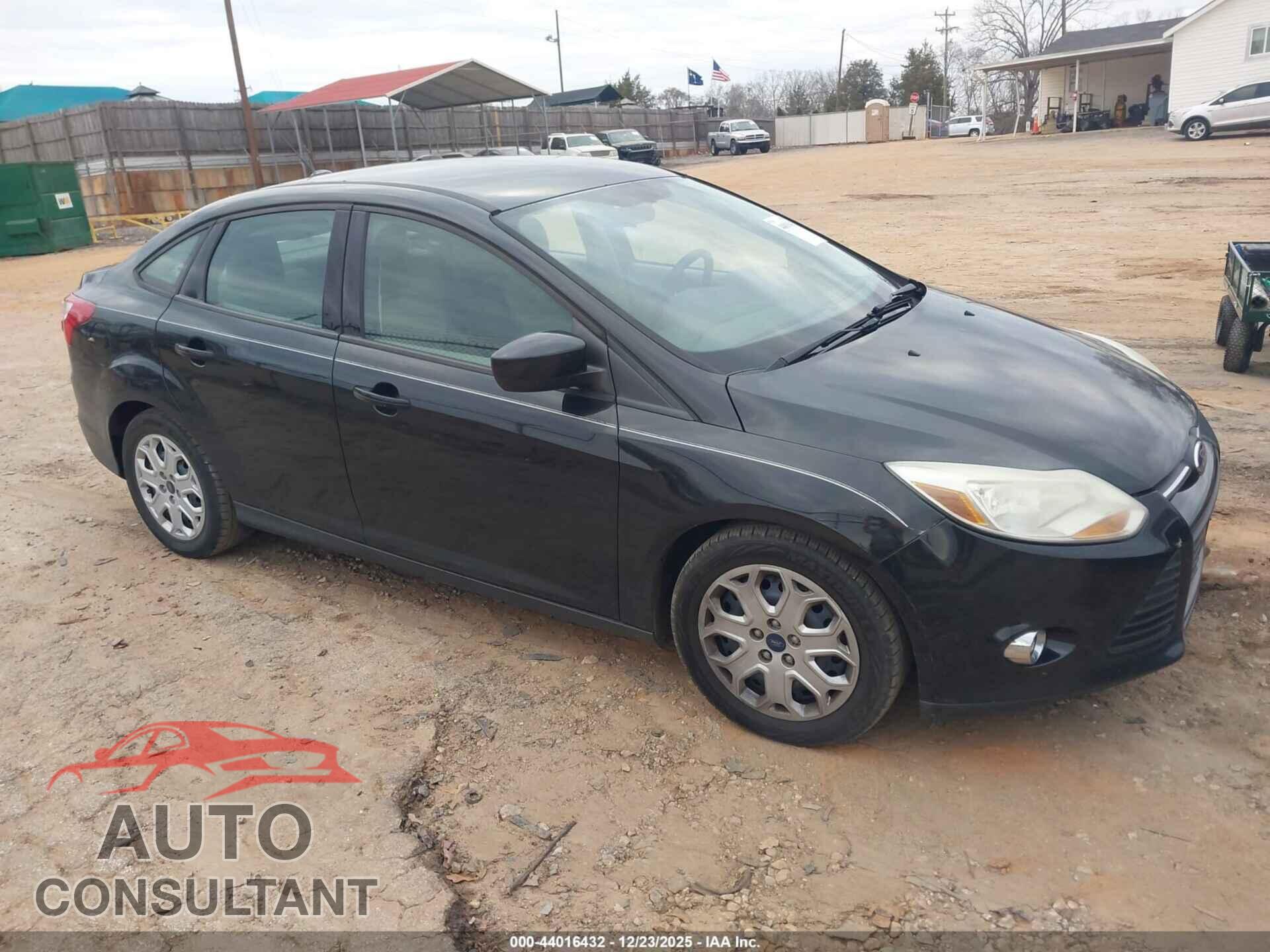 FORD FOCUS 2012 - 1FAHP3F25CL396590