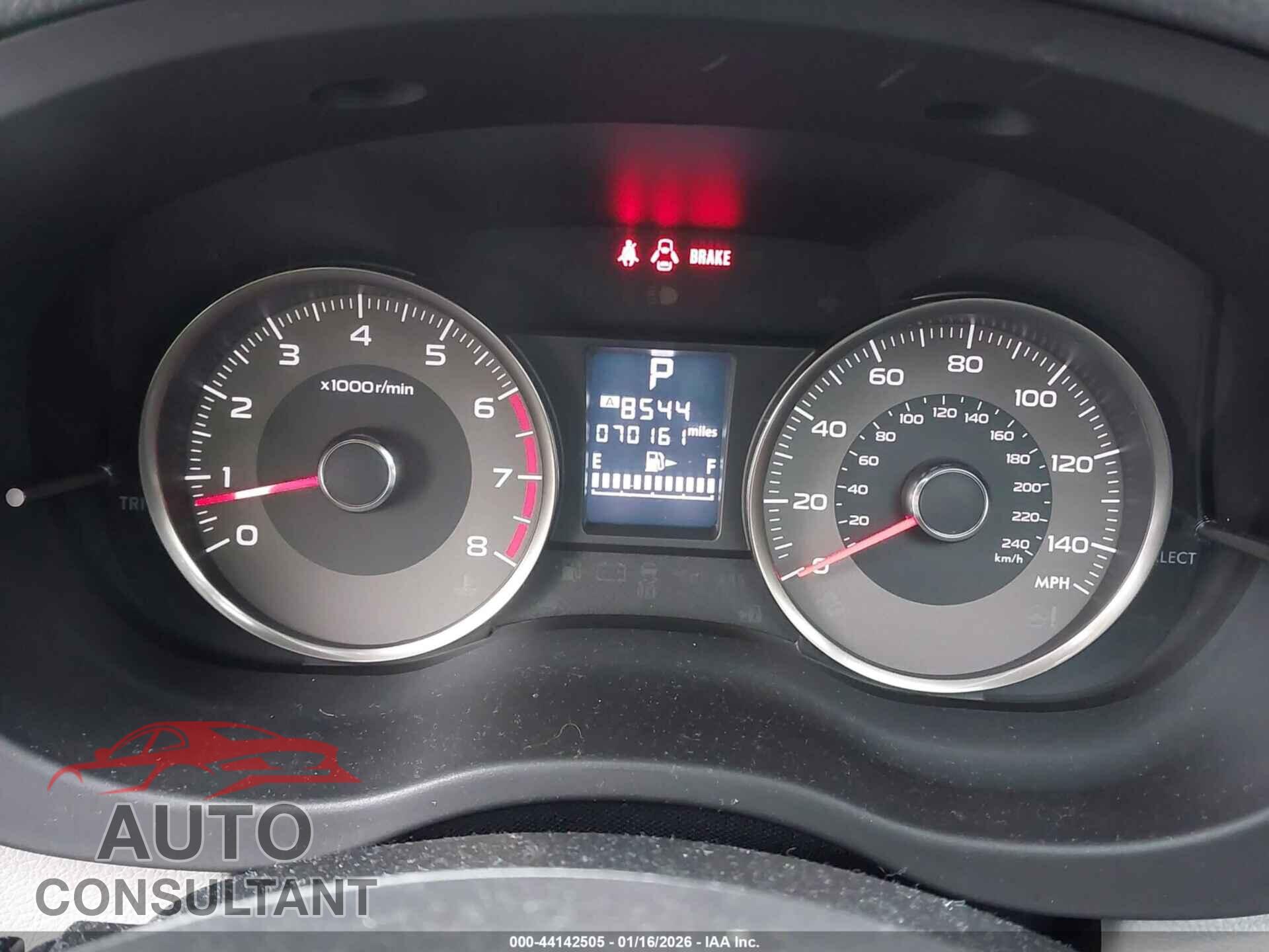 SUBARU FORESTER 2015 - JF2SJAHC4FH564014