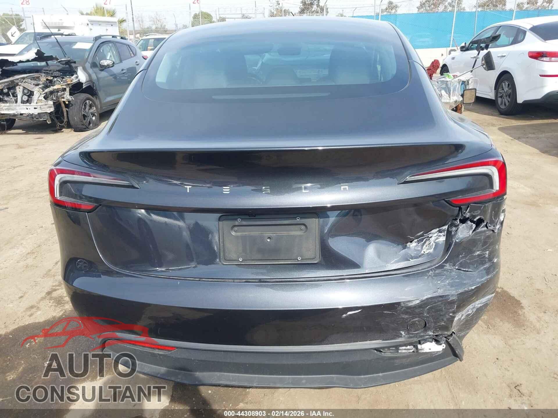 TESLA MODEL 3 2025 - 5YJ3E1EA6SF058589