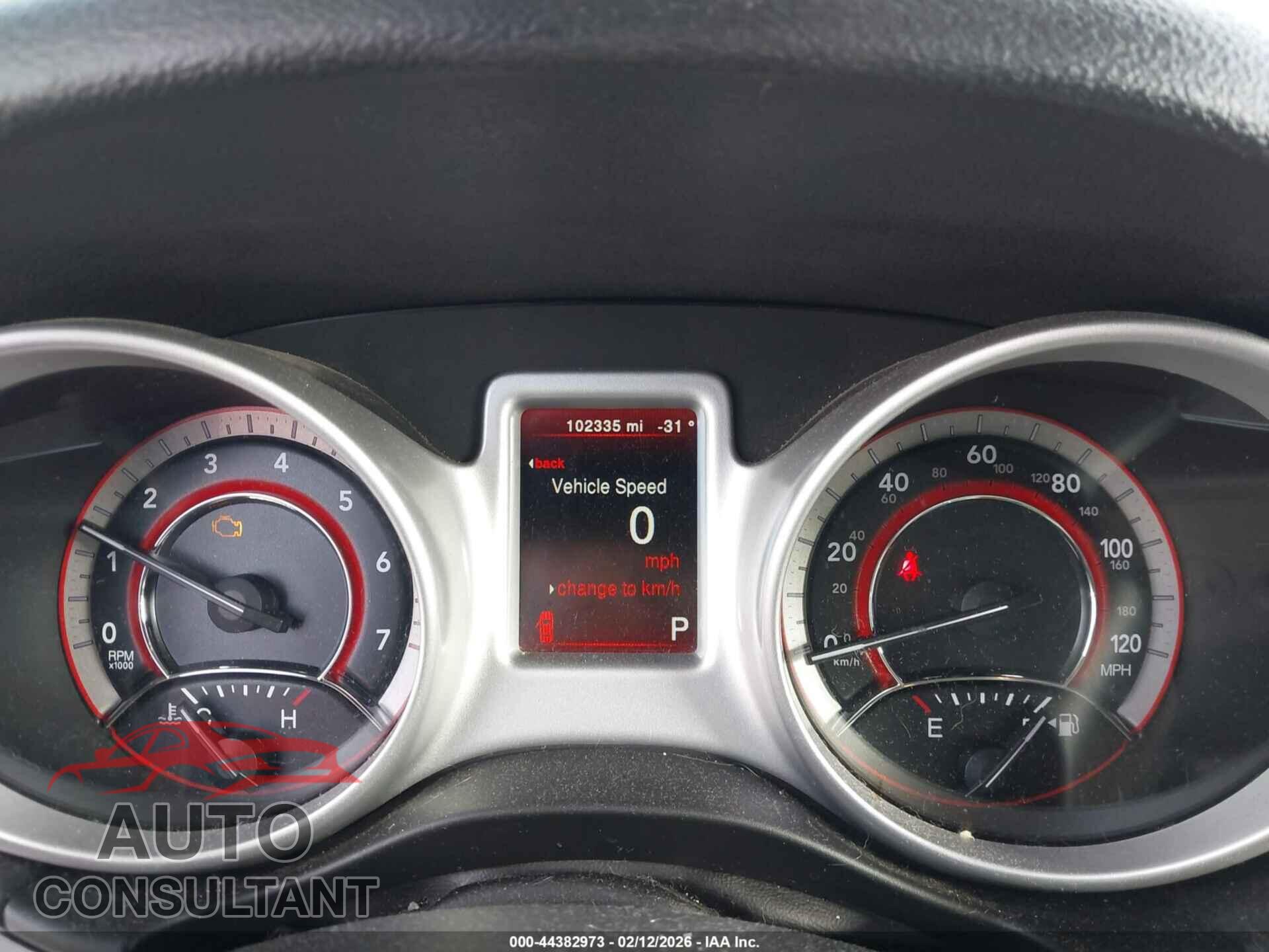 DODGE JOURNEY 2017 - 3C4PDCAB1HT638552