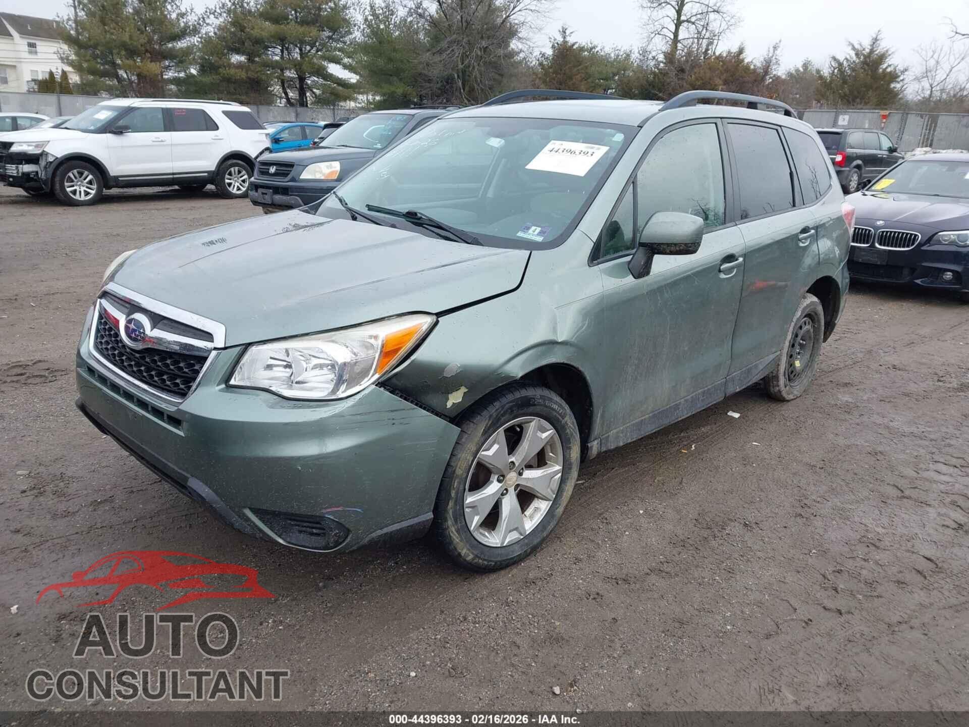 SUBARU FORESTER 2015 - JF2SJAFC3FH574147