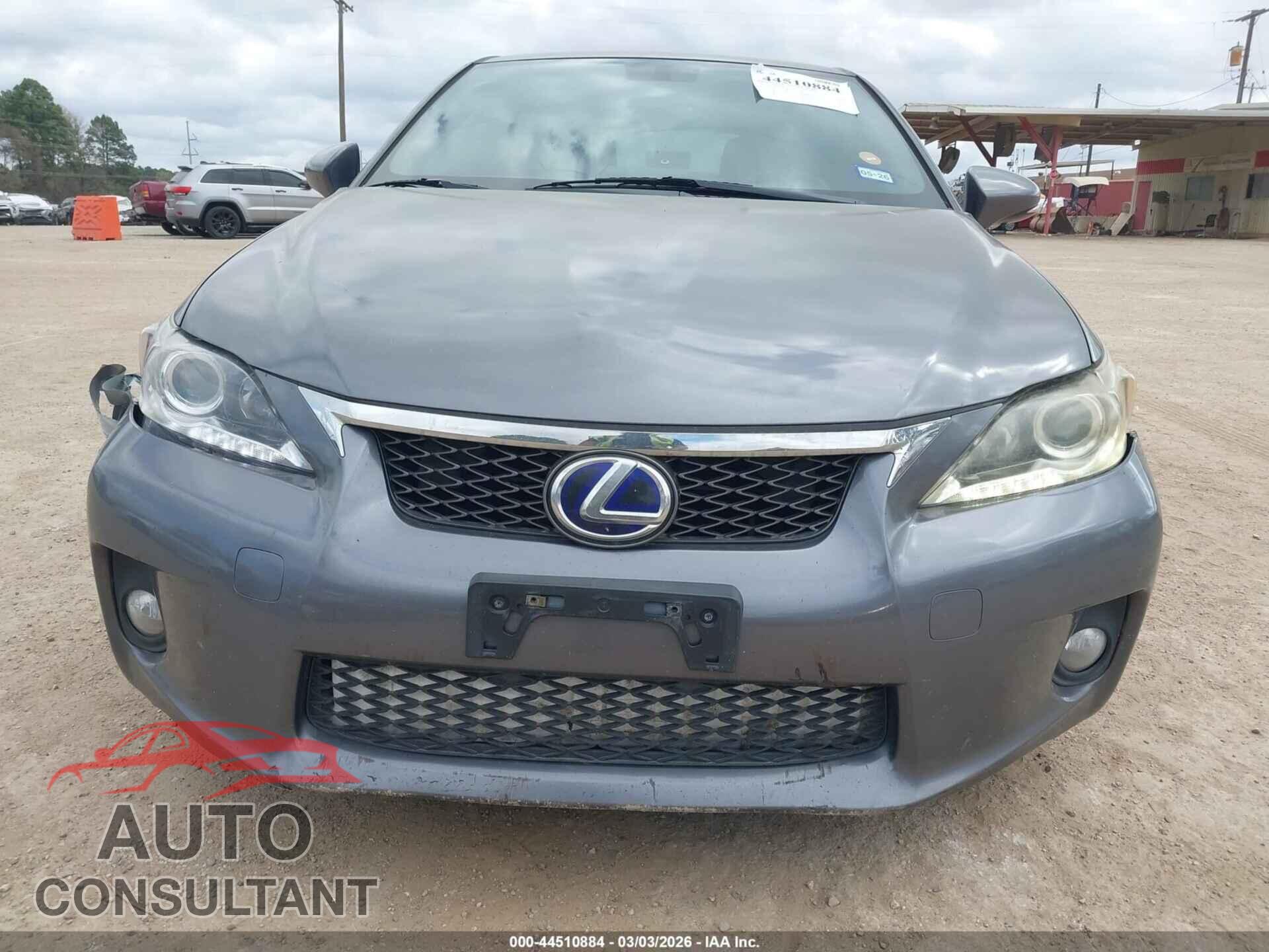 LEXUS CT 200H 2012 - JTHKD5BH8C2088655