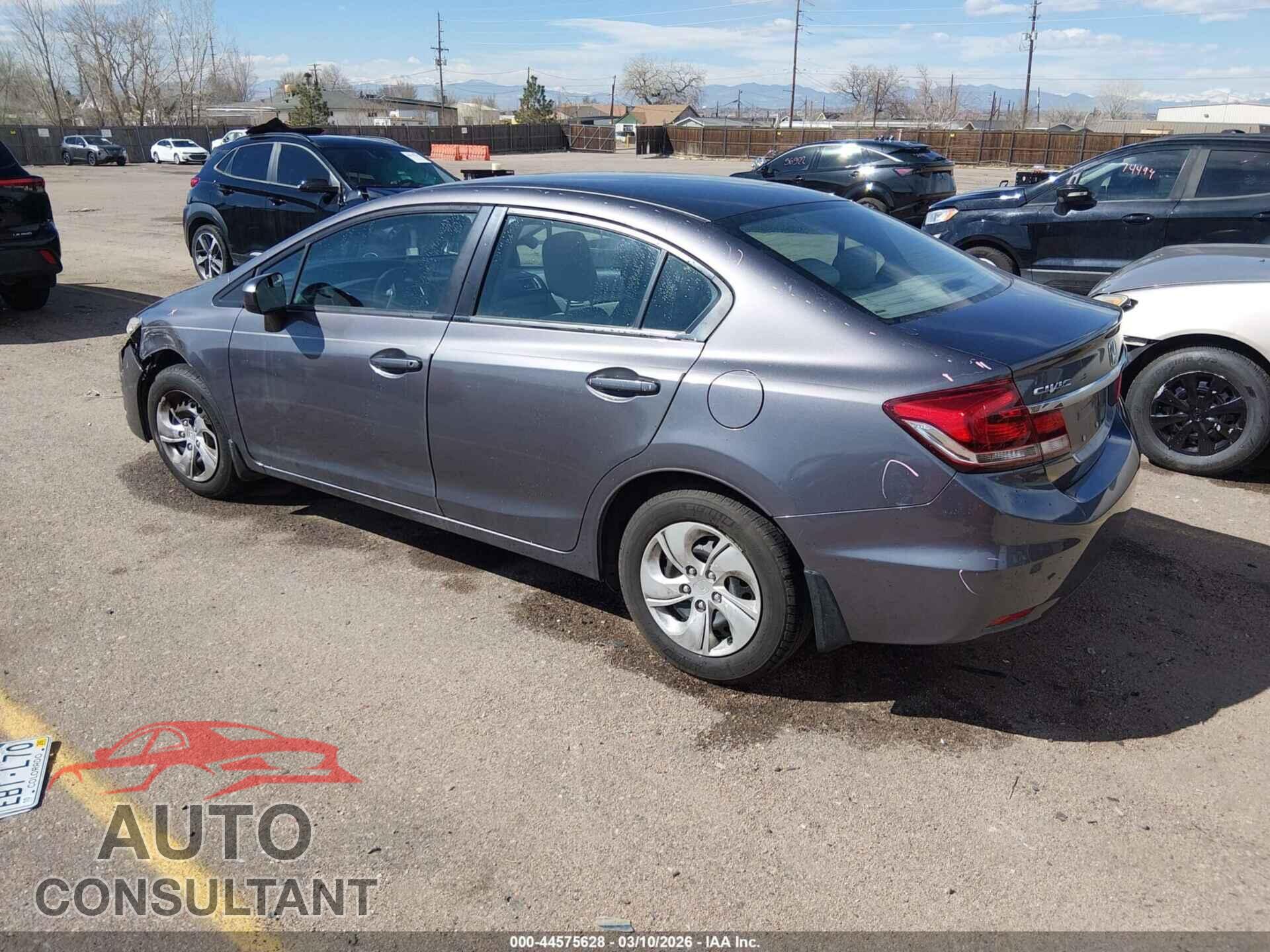 HONDA CIVIC 2014 - 19XFB2F51EE258349