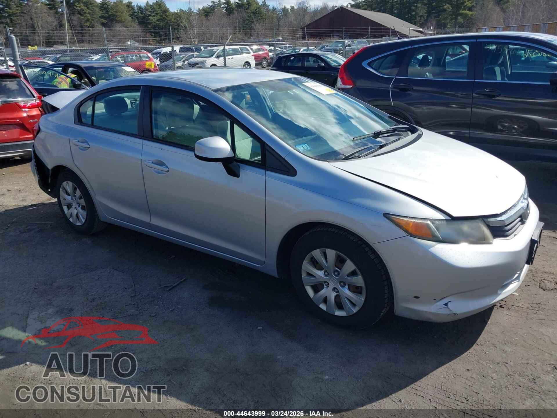 HONDA CIVIC 2012 - 2HGFB2F51CH558928