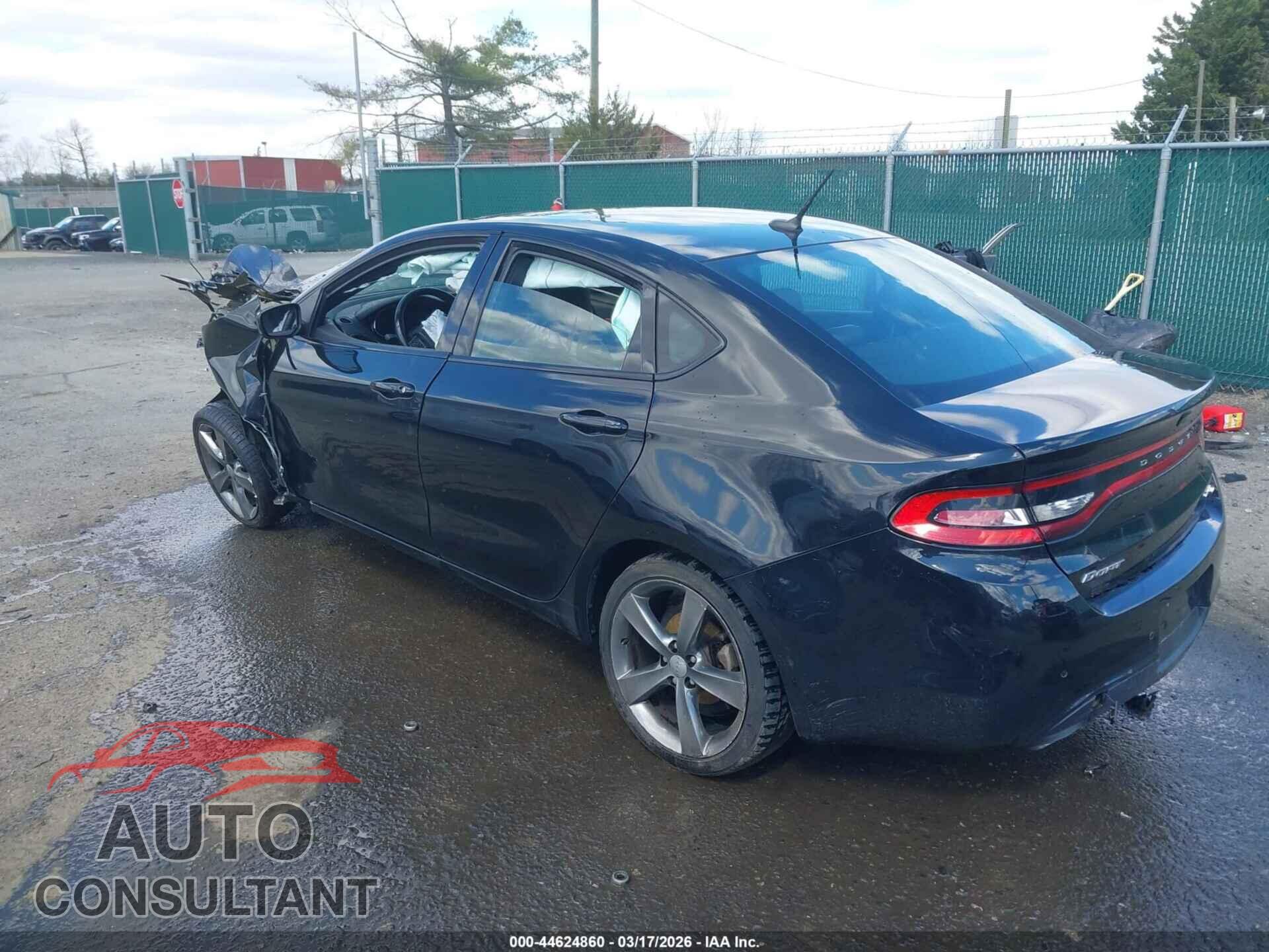 DODGE DART 2015 - 1C3CDFEB6FD130014