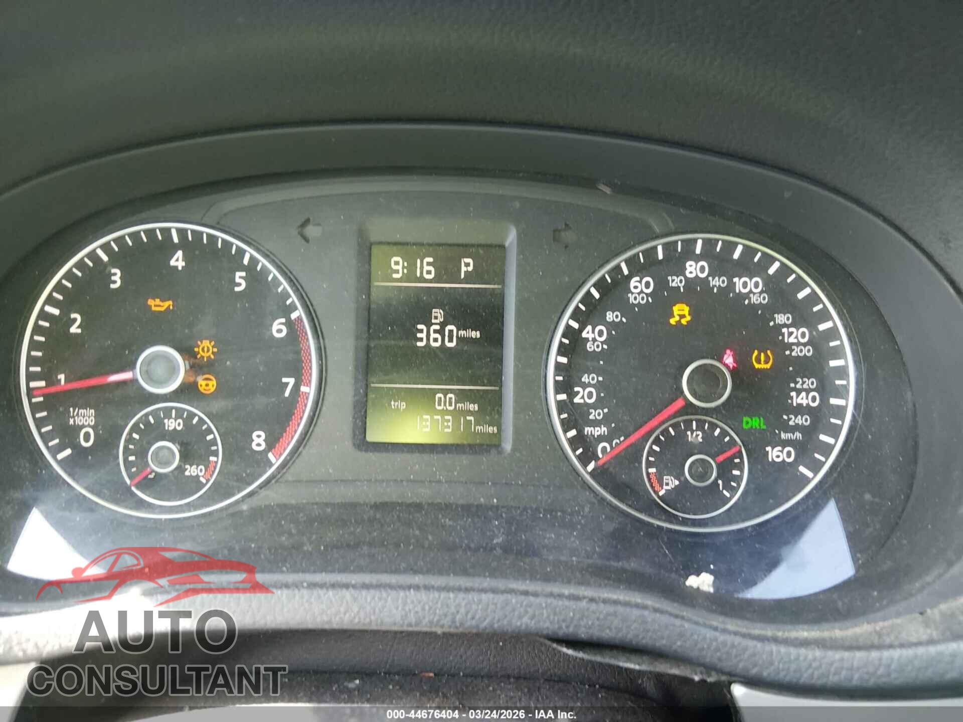 VOLKSWAGEN PASSAT 2015 - 1VWAT7A33FC017196