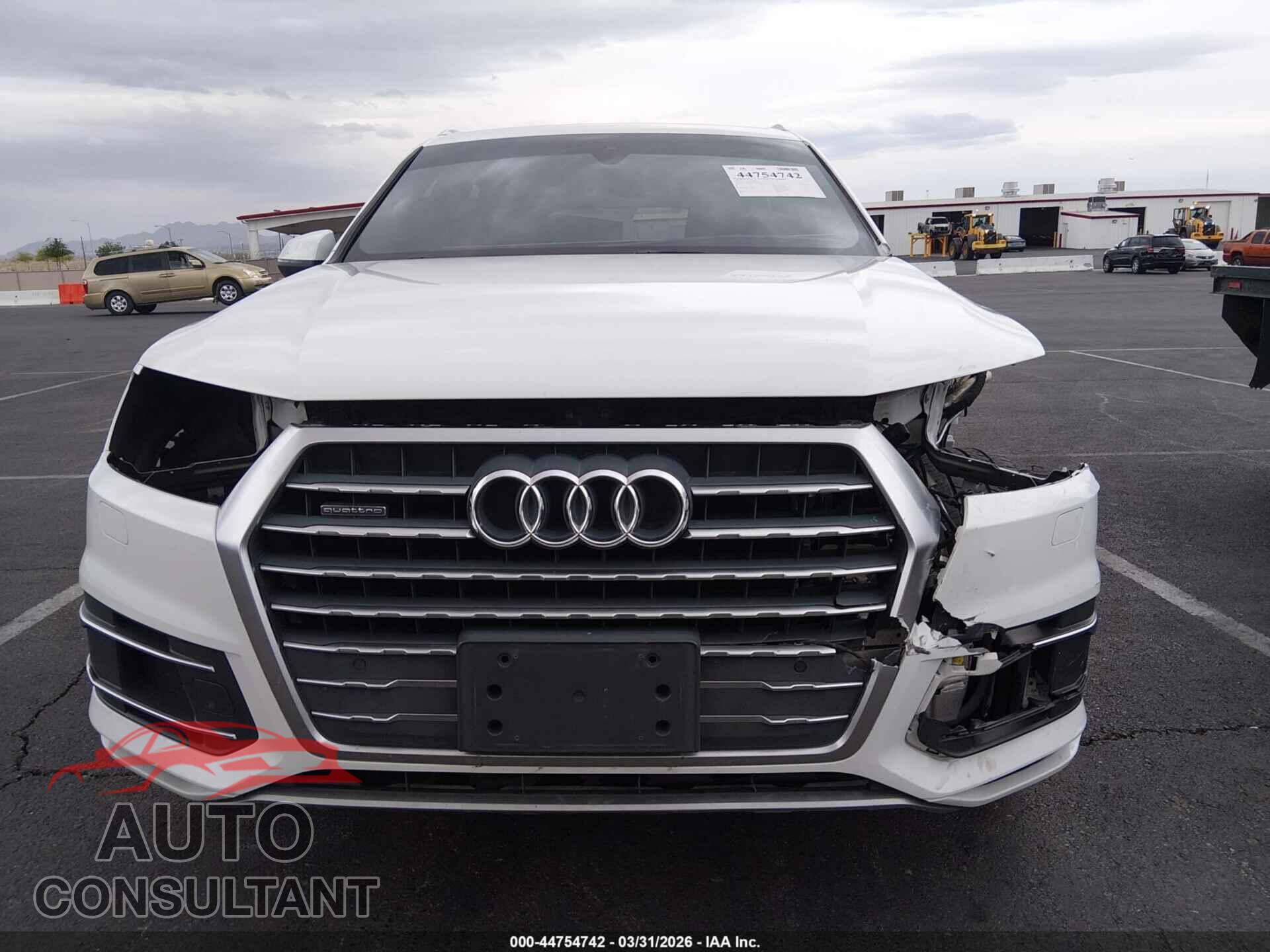 AUDI Q7 2017 - WA1AHAF7XHD040124
