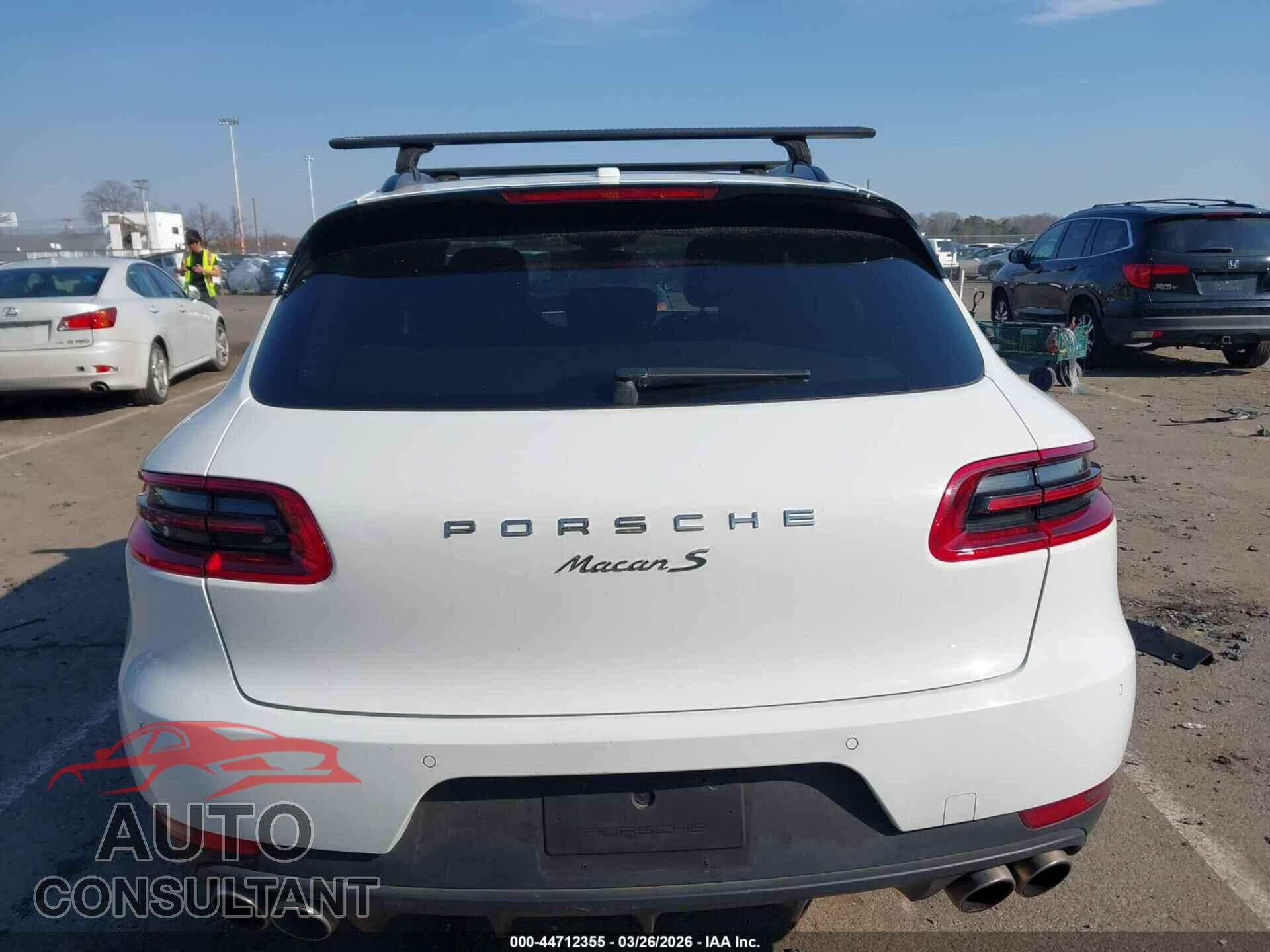 PORSCHE MACAN 2016 - WP1AB2A50GLB54705