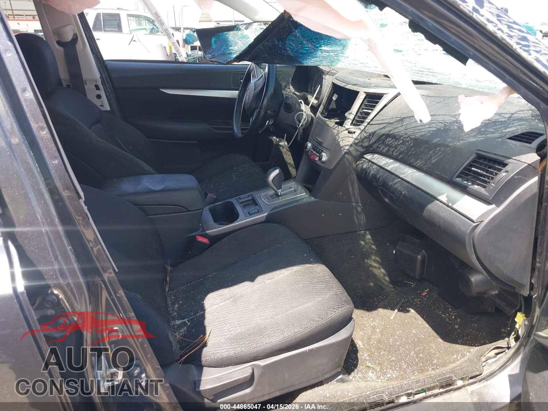 SUBARU OUTBACK 2012 - 4S4BRCCC2C3291928