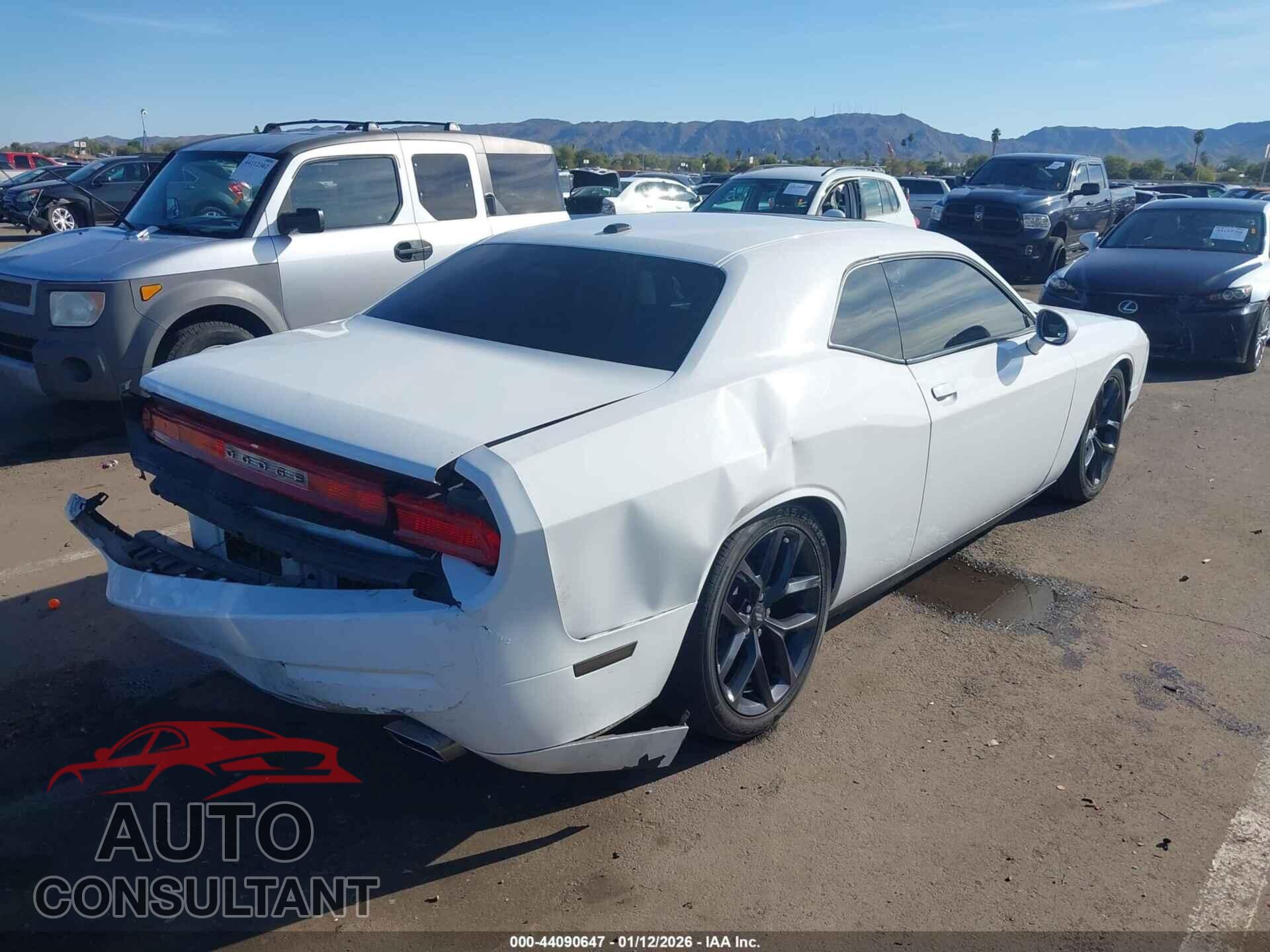 DODGE CHALLENGER 2012 - 2C3CDYAG1CH285842
