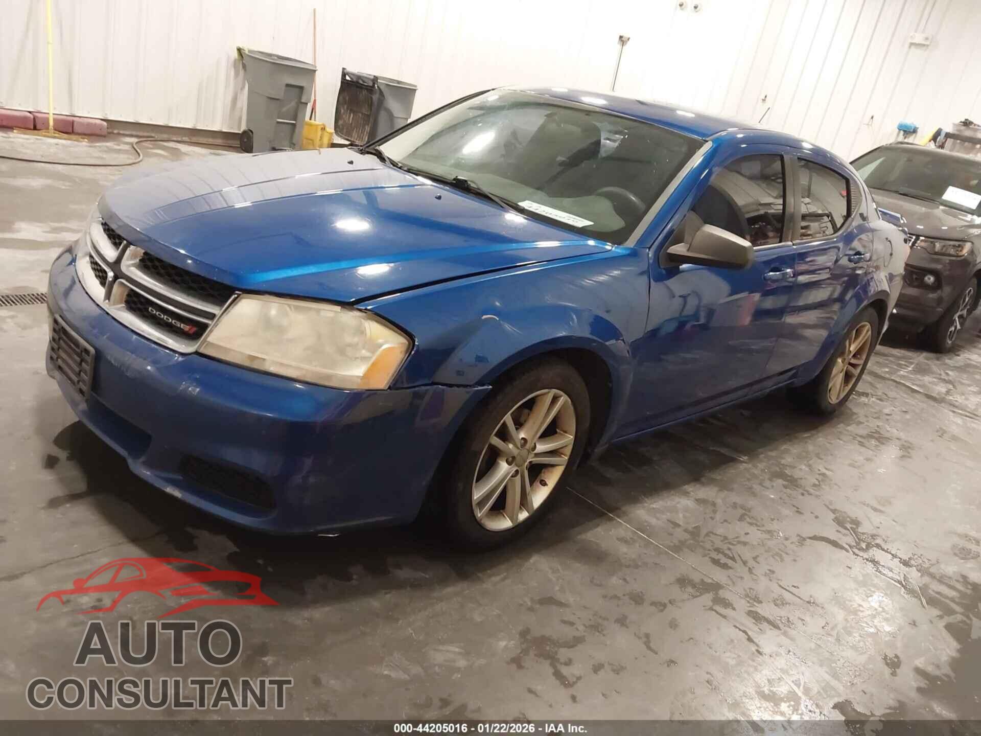 DODGE AVENGER 2013 - 1C3CDZAG6DN549202