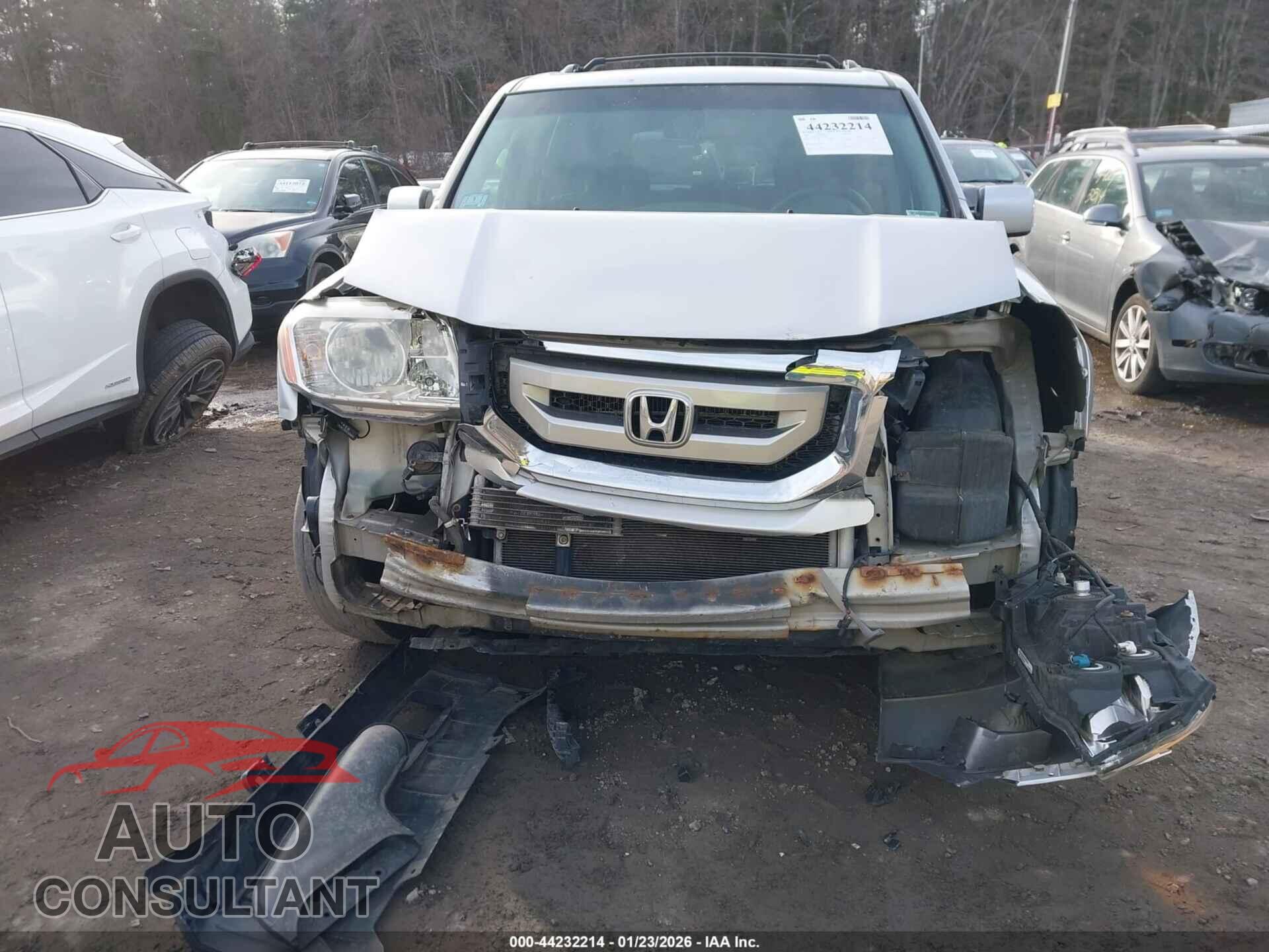 HONDA PILOT 2011 - 5FNYF4H52BB104308