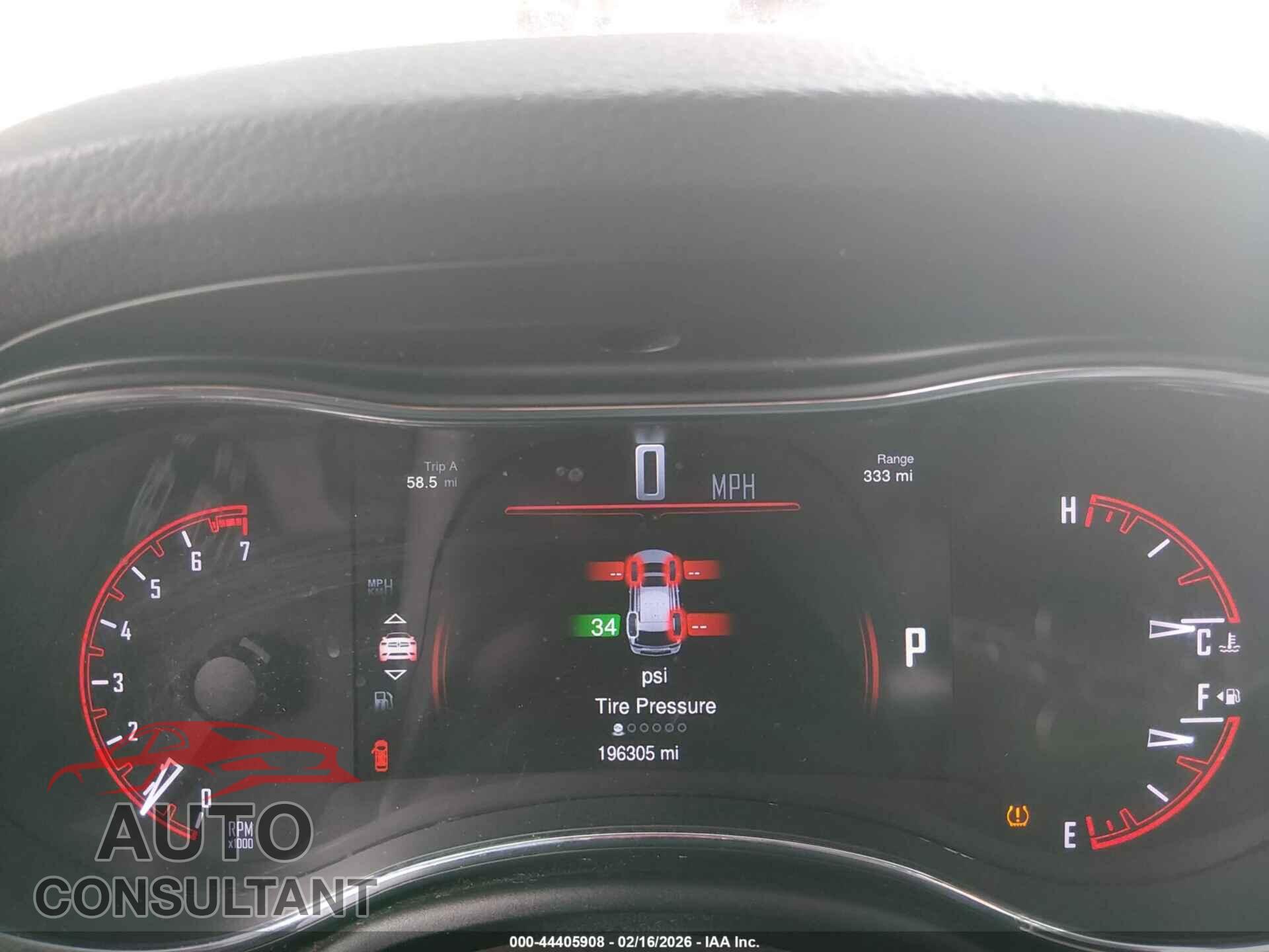 DODGE DURANGO 2015 - 1C4RDHDG5FC114097