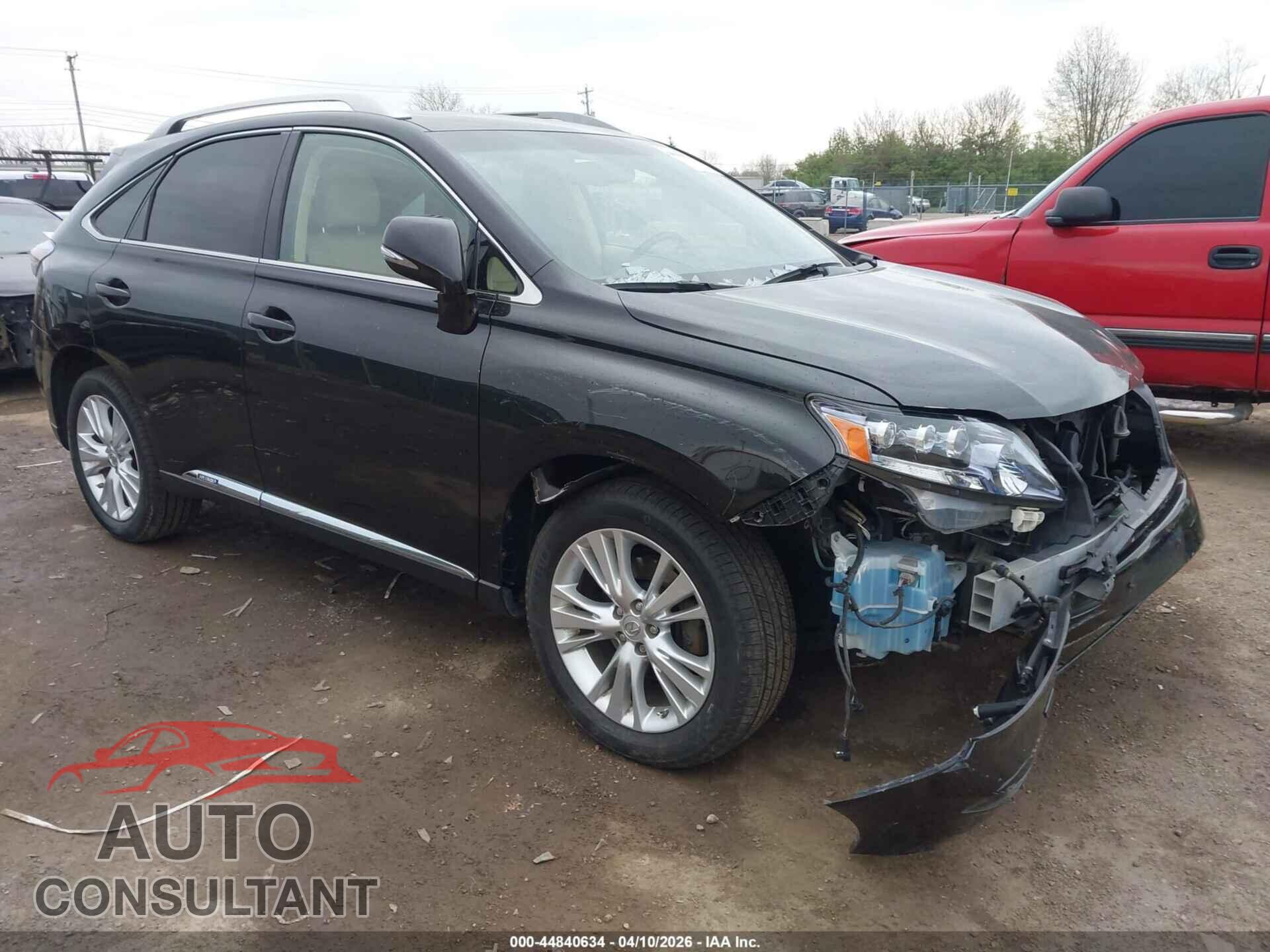 LEXUS RX 450H 2012 - JTJBC1BA1C2425504