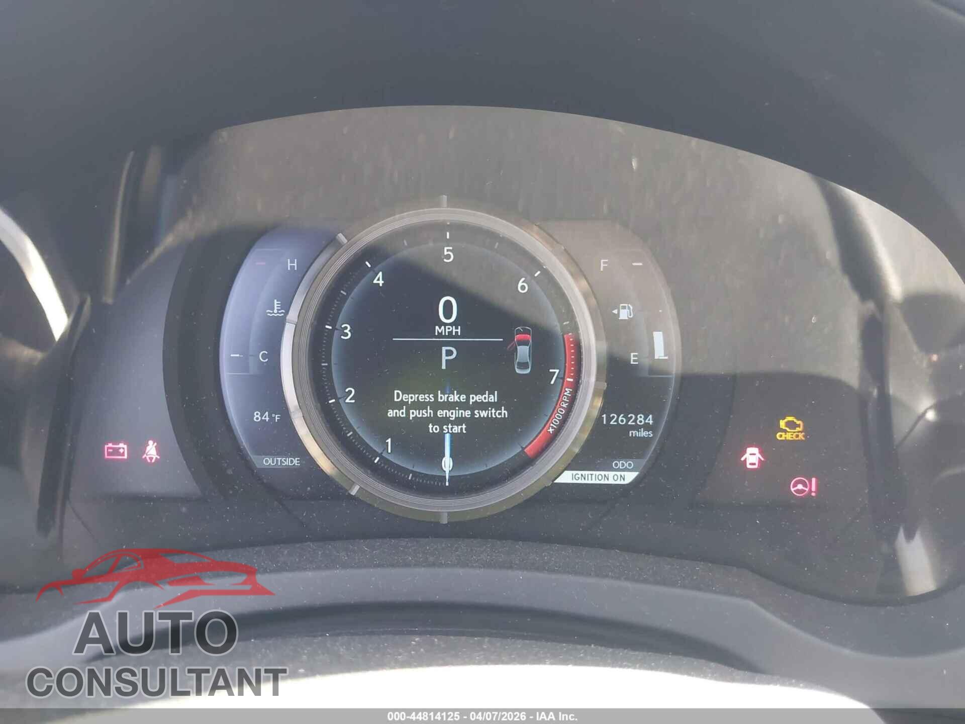LEXUS IS 250 2015 - JTHBF1D2XF5067417