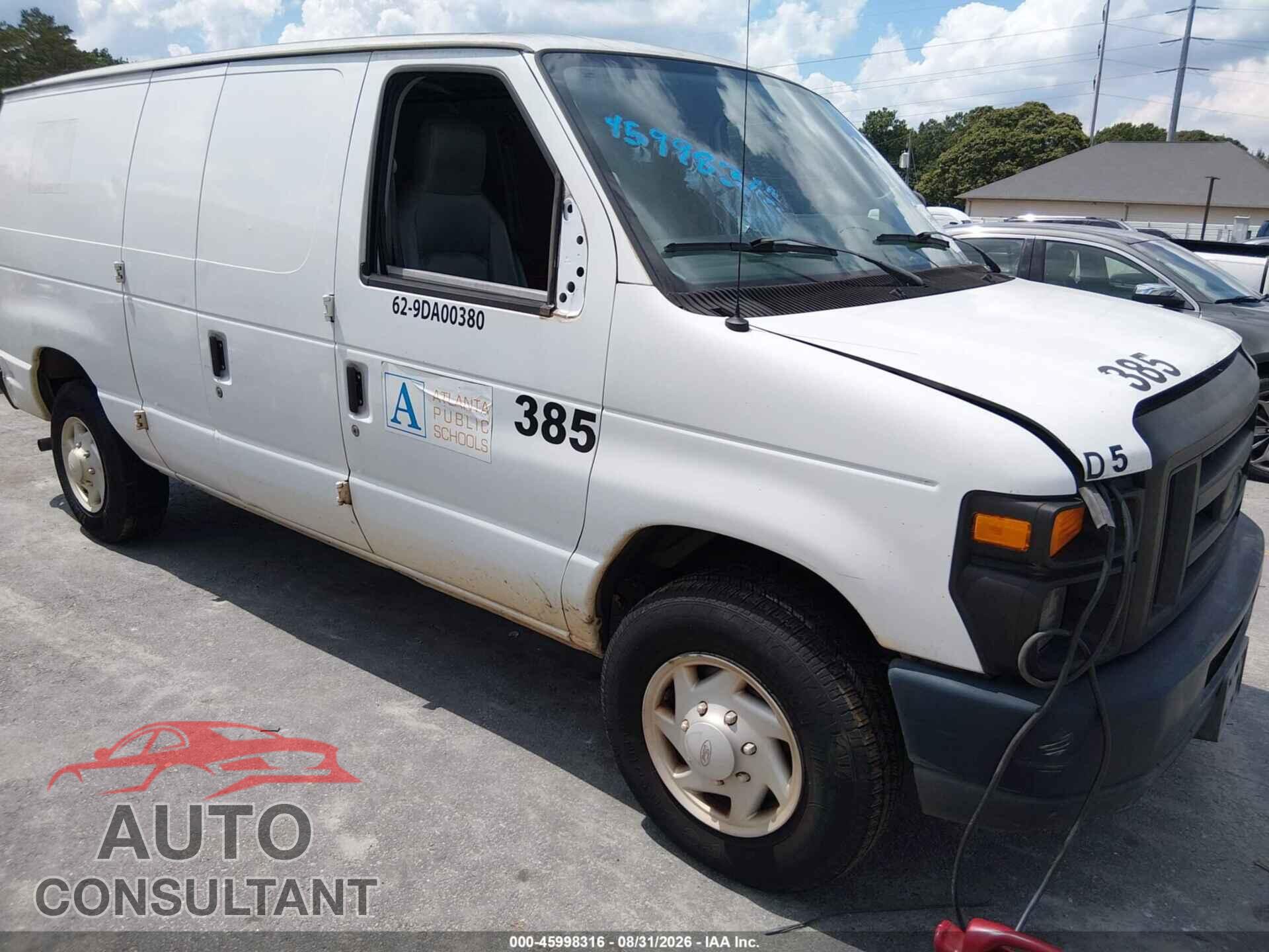 FORD E-250 2009 - 1FTNE24W29DA00380