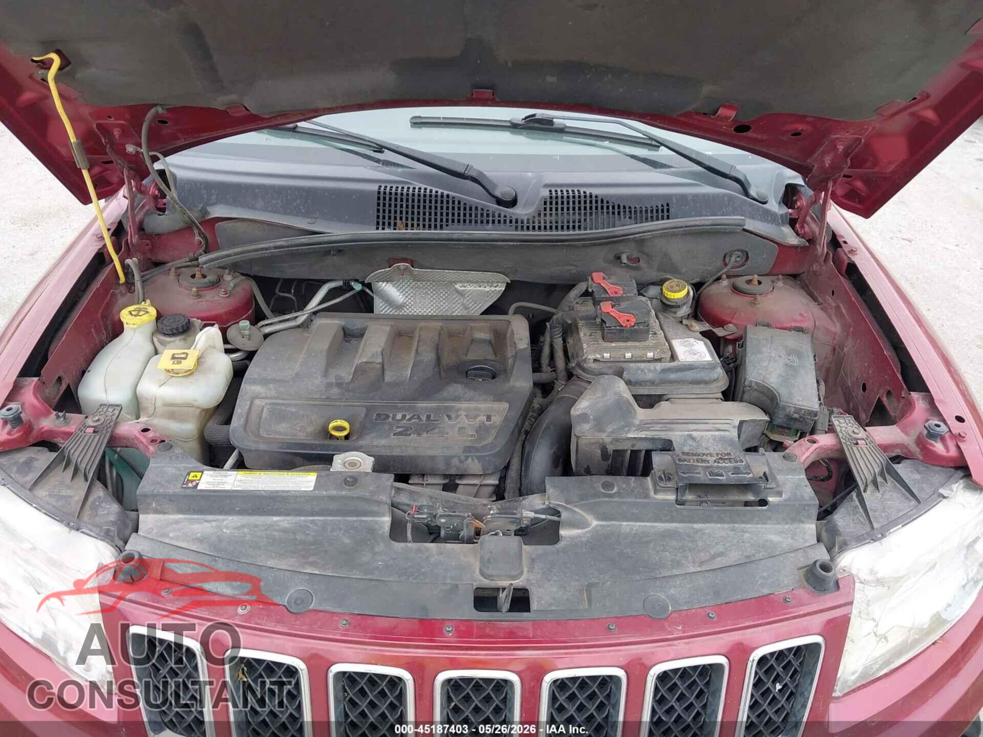 JEEP COMPASS 2012 - 1C4NJDBB9CD683547