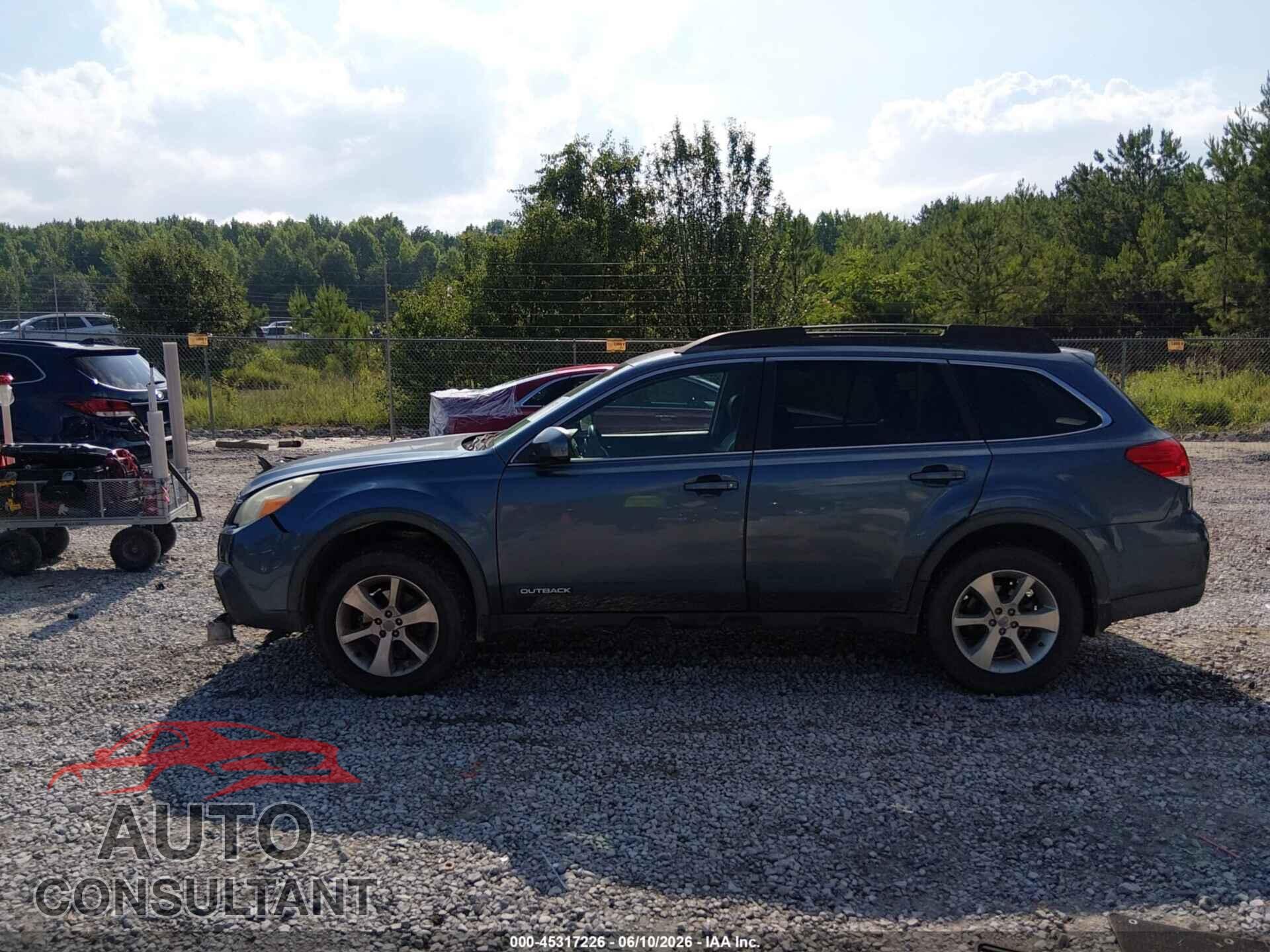 SUBARU OUTBACK 2014 - 4S4BRBLC4E3244008