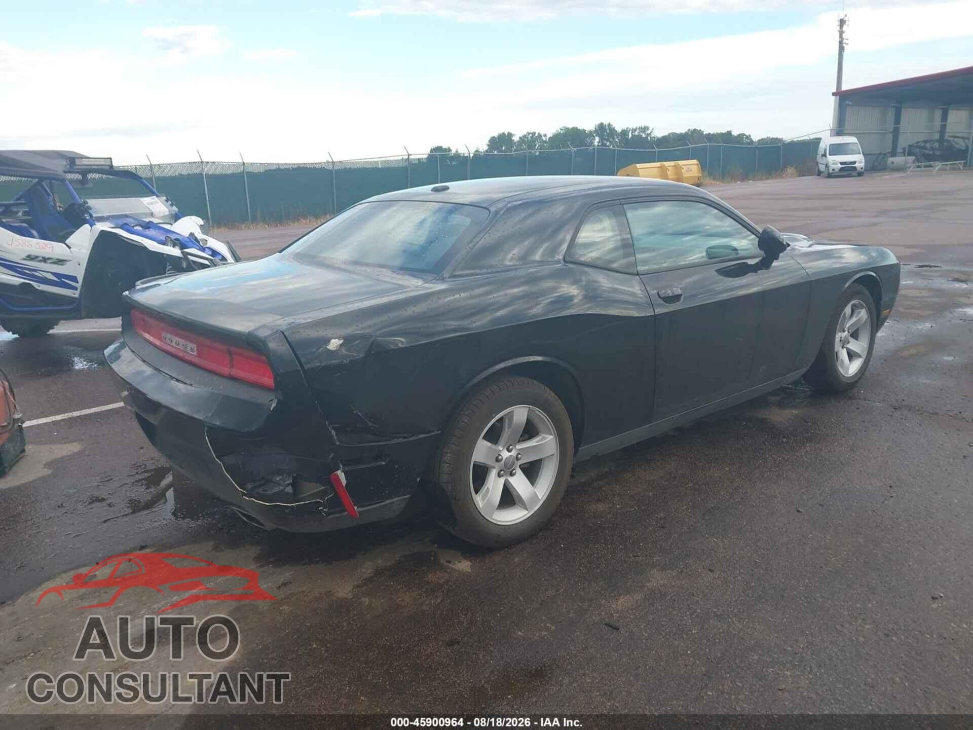 DODGE CHALLENGER 2012 - 2C3CDYAG7CH176348