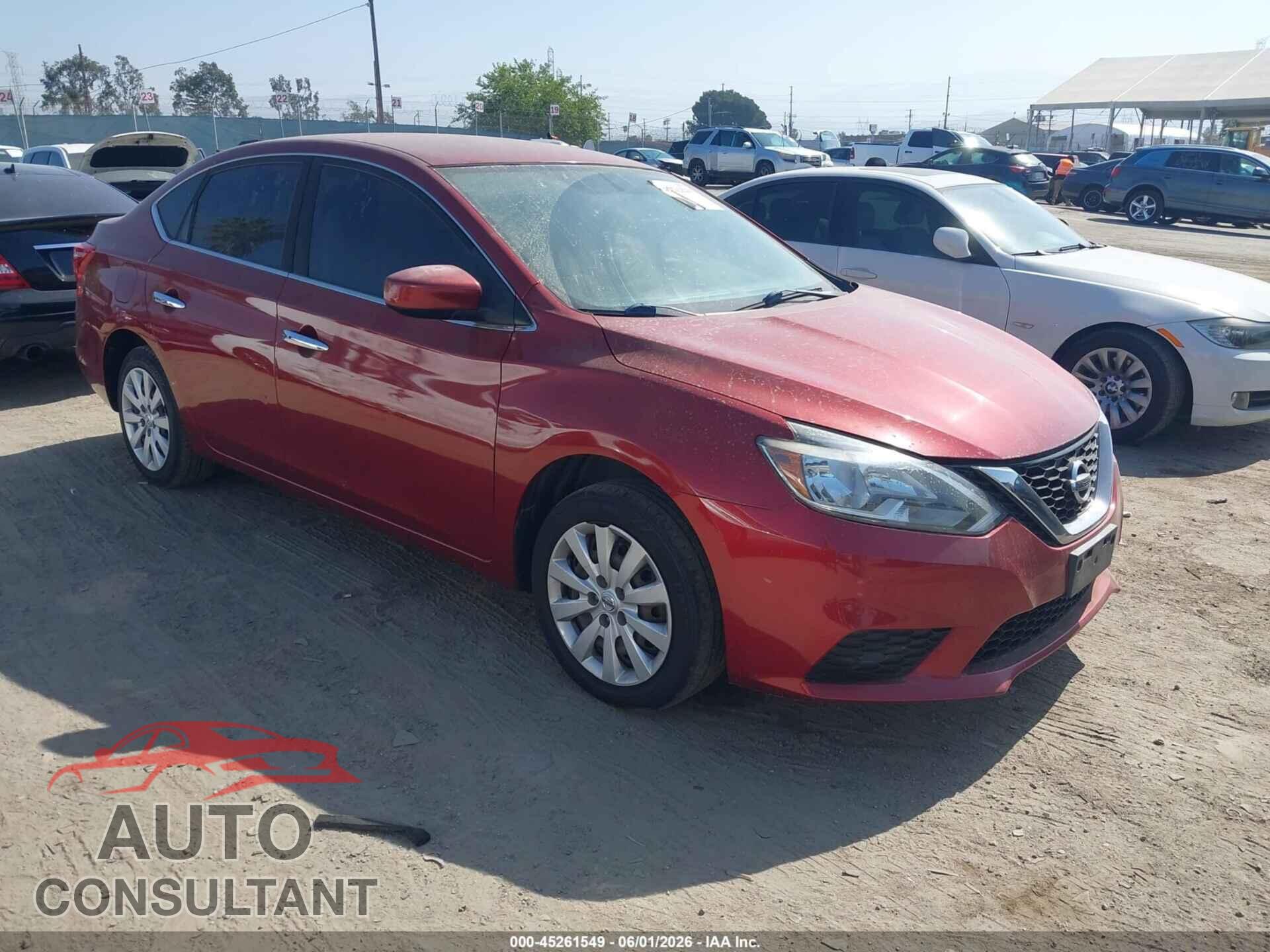NISSAN SENTRA 2017 - 3N1AB7AP3HL643964
