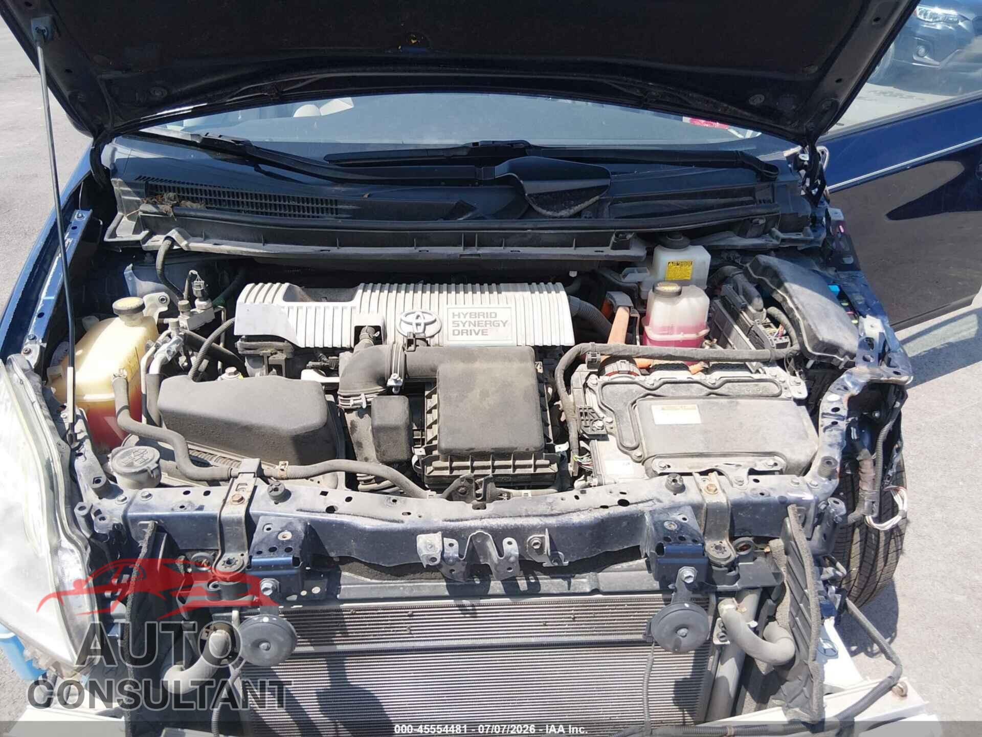 TOYOTA PRIUS 2013 - JTDKN3DU5D1623932