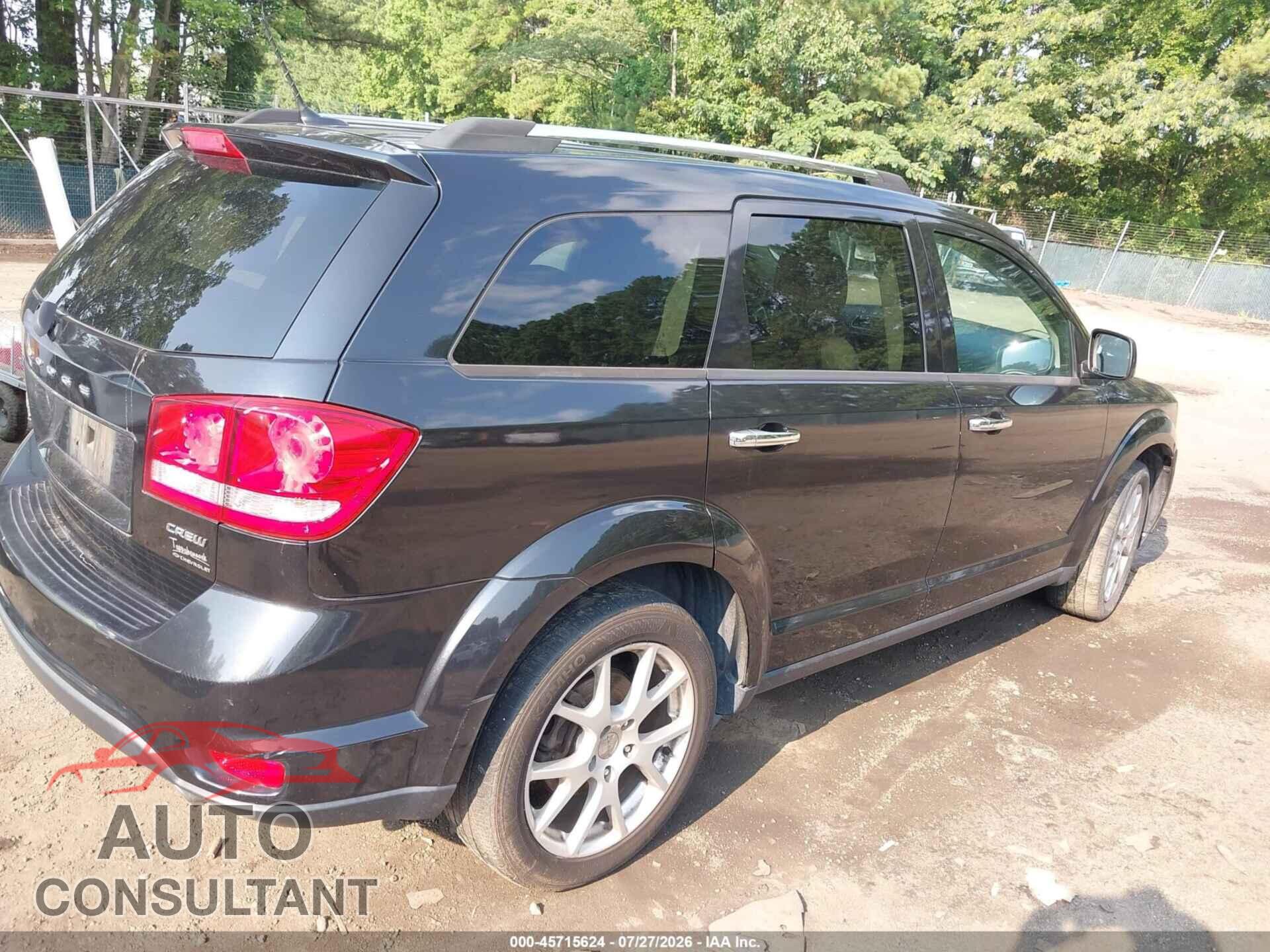 DODGE JOURNEY 2012 - 3C4PDCDG0CT165193