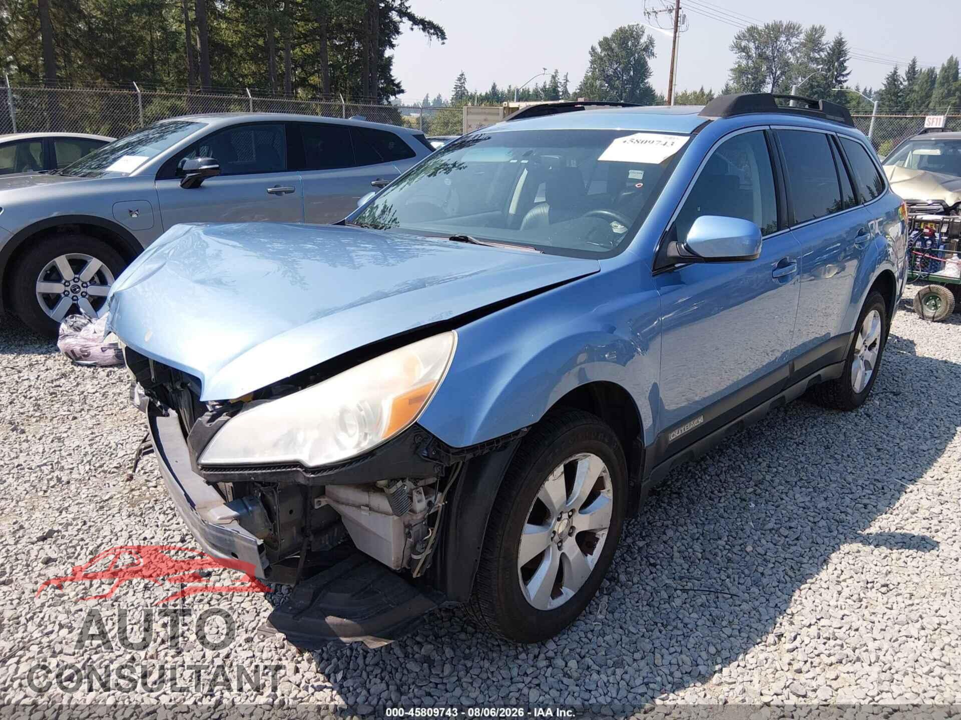SUBARU OUTBACK 2011 - 4S4BRBKC8B3386214