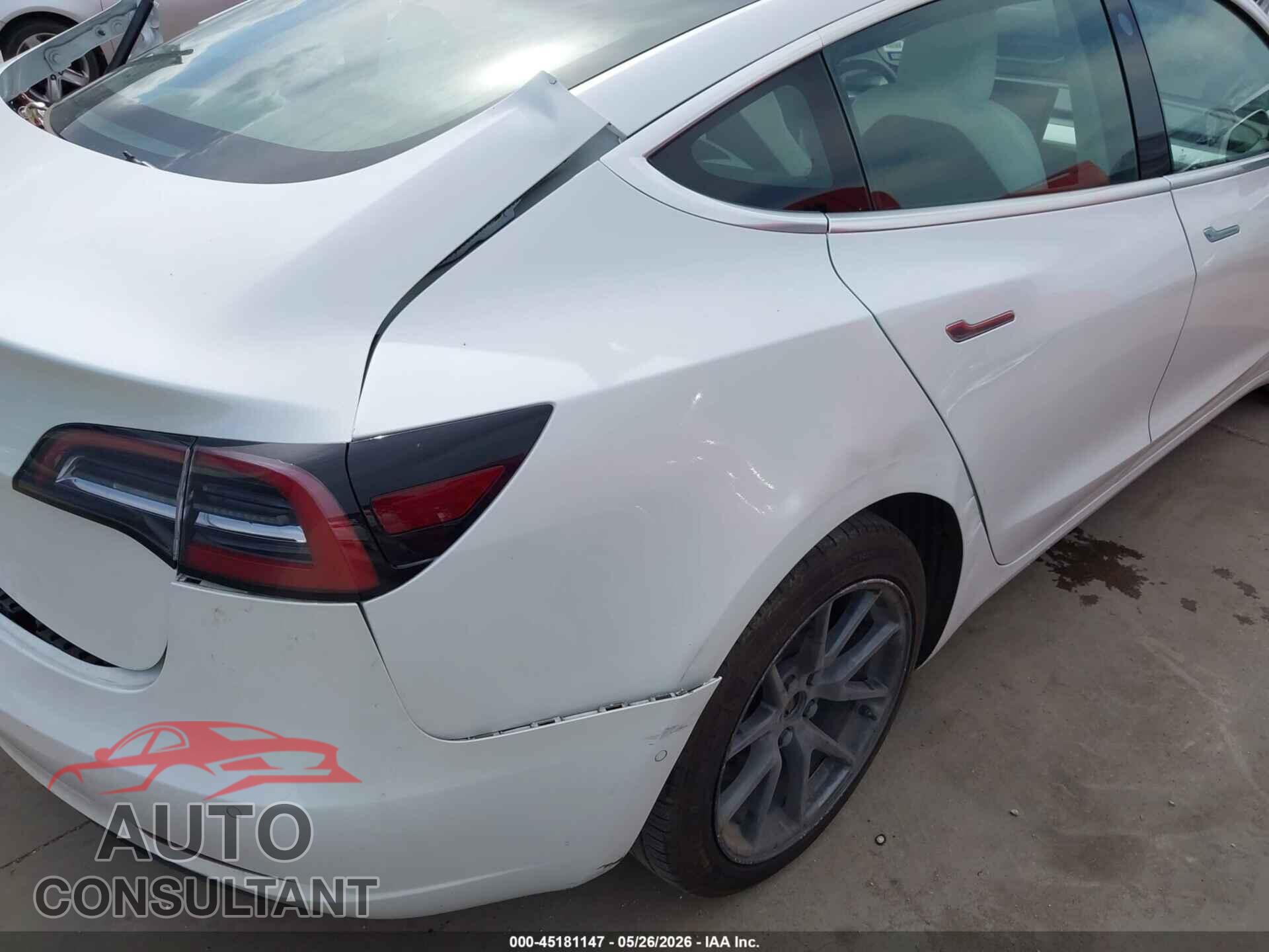 TESLA MODEL 3 2019 - 5YJ3E1EA1KF312516