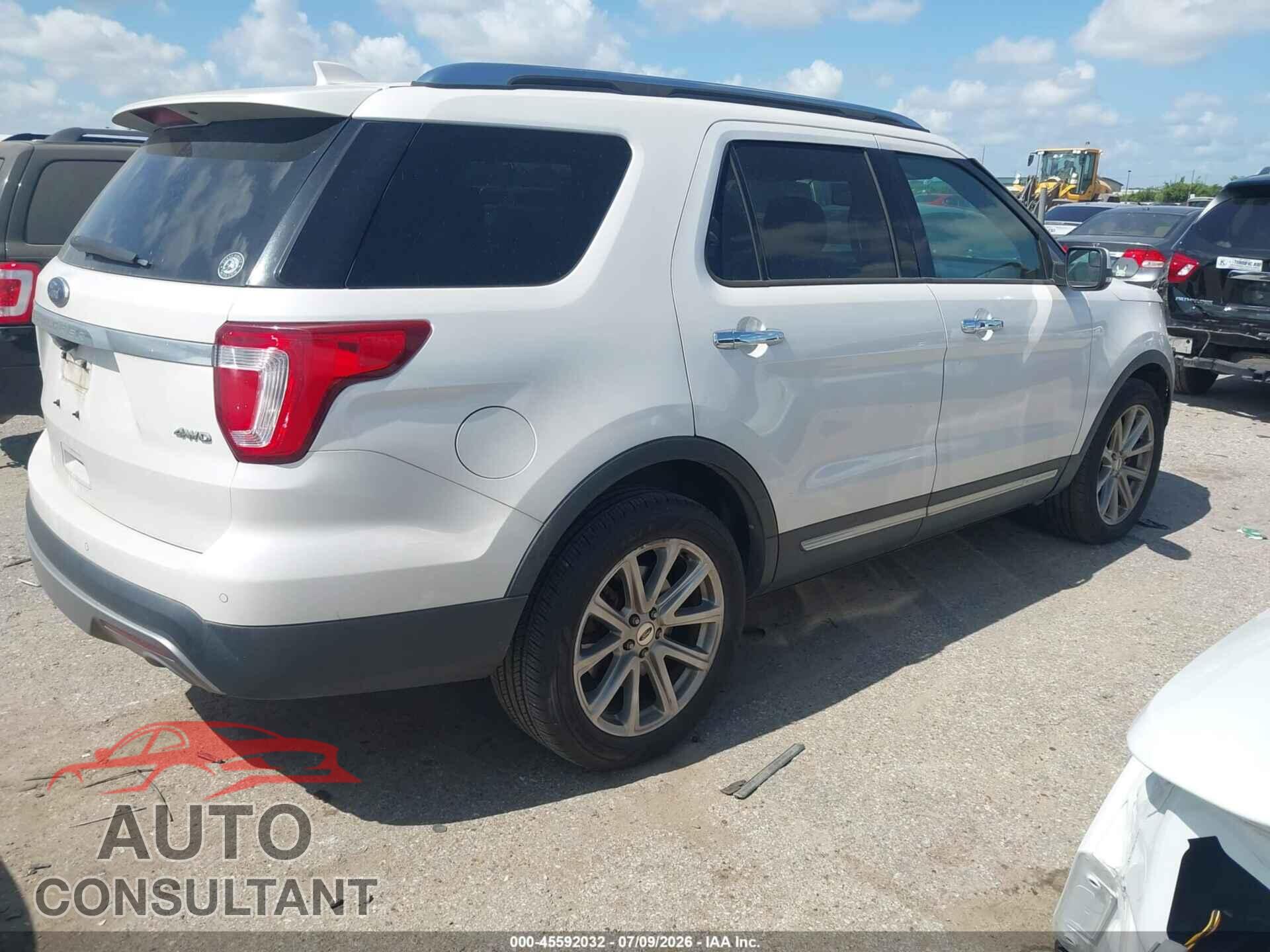 FORD EXPLORER 2017 - 1FM5K8F85HGC39151
