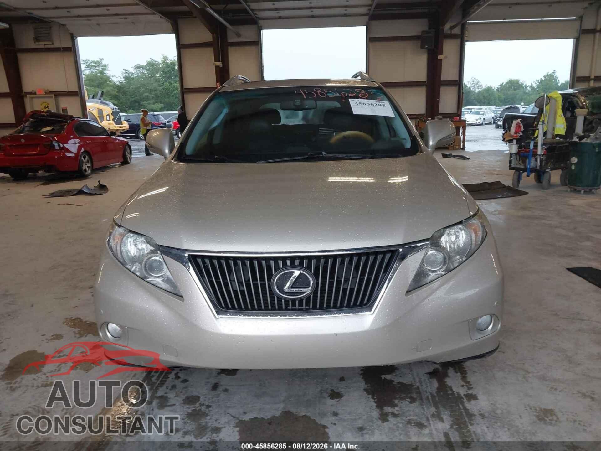 LEXUS RX 350 2011 - 2T2BK1BA2BC087399