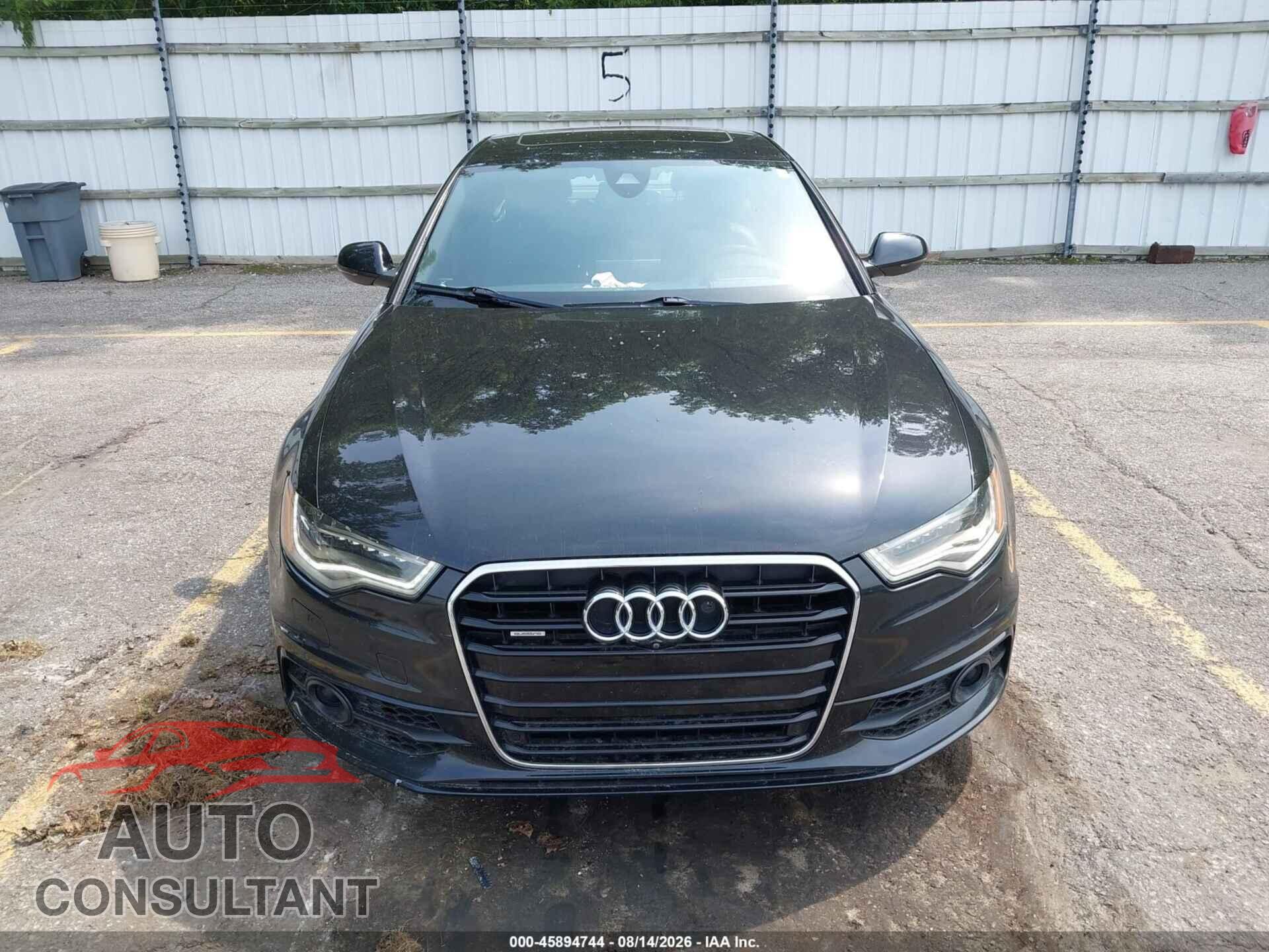 AUDI A6 2013 - WAUJGBFC2DN014369