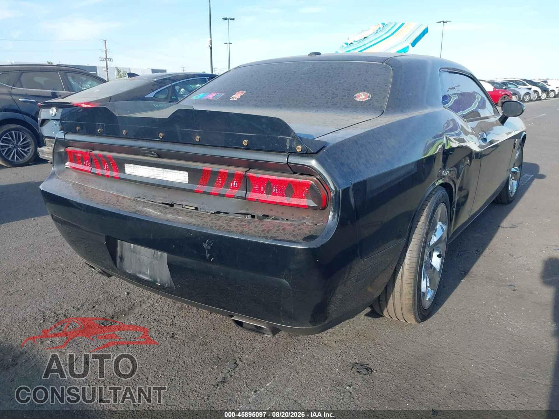 DODGE CHALLENGER 2012 - 2C3CDYAG0CH186848
