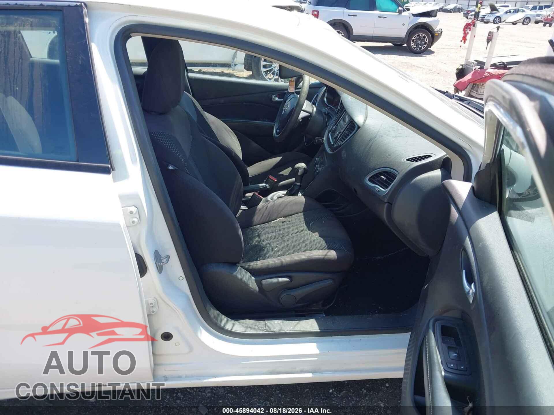 DODGE DART 2014 - 1C3CDFAA8ED697224