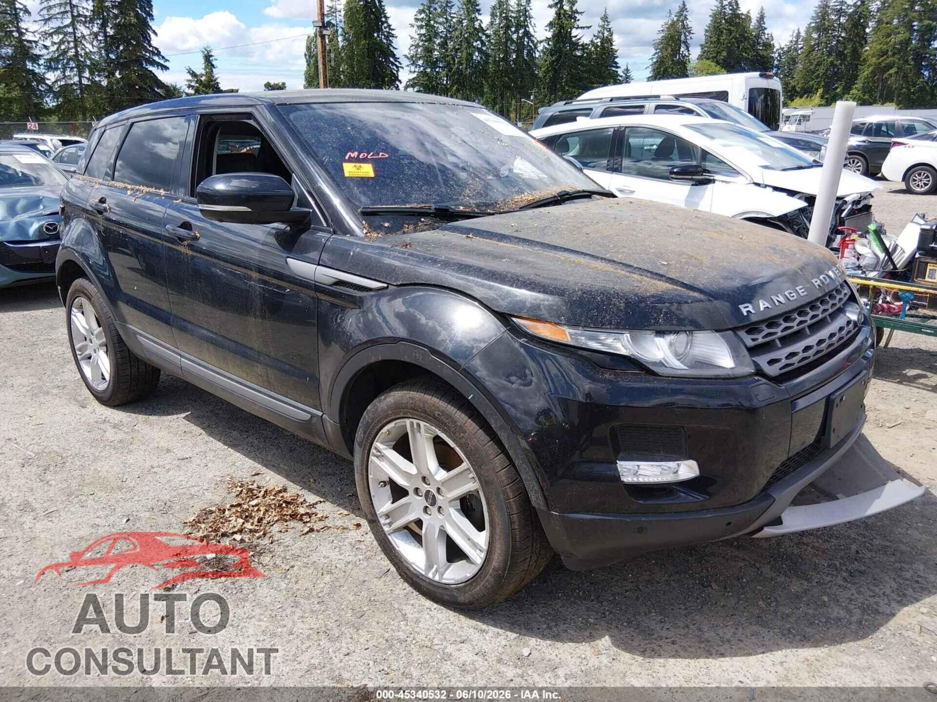 LAND ROVER RANGE ROVER EVOQUE 2012 - SALVR2BG5CH617569