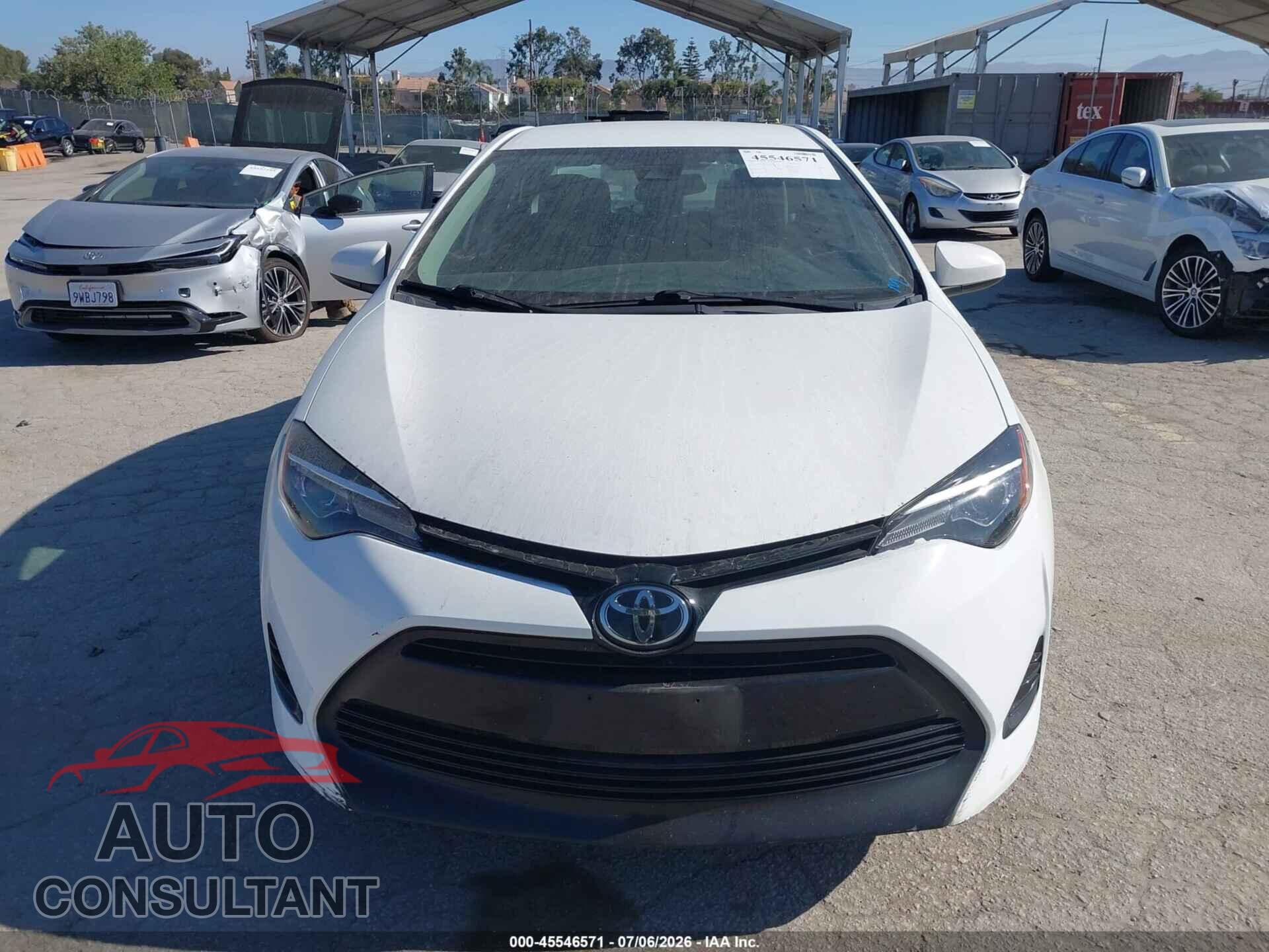 TOYOTA COROLLA 2017 - 5YFBURHEXHP732431