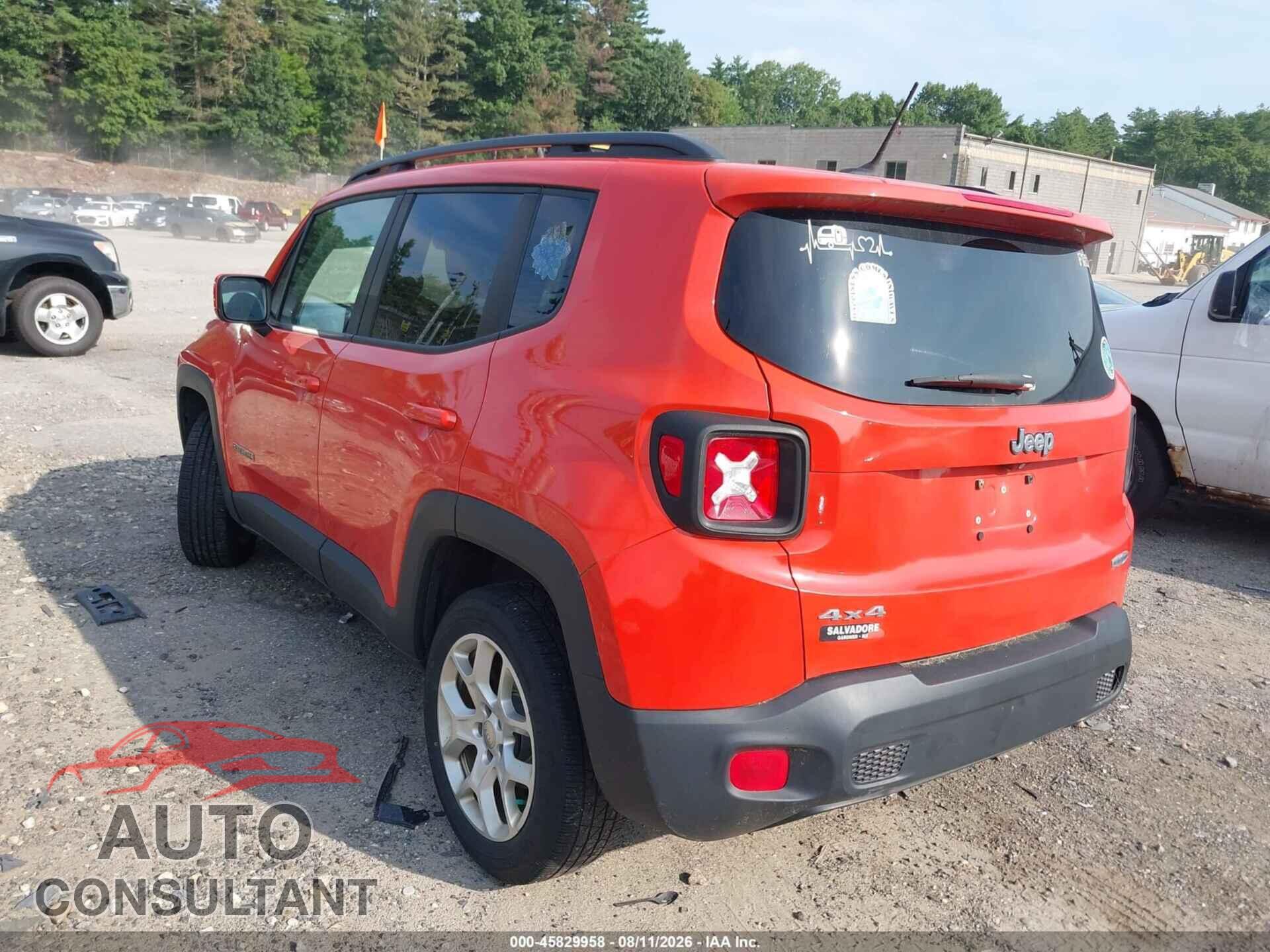 JEEP RENEGADE 2015 - ZACCJBBT3FPC40966
