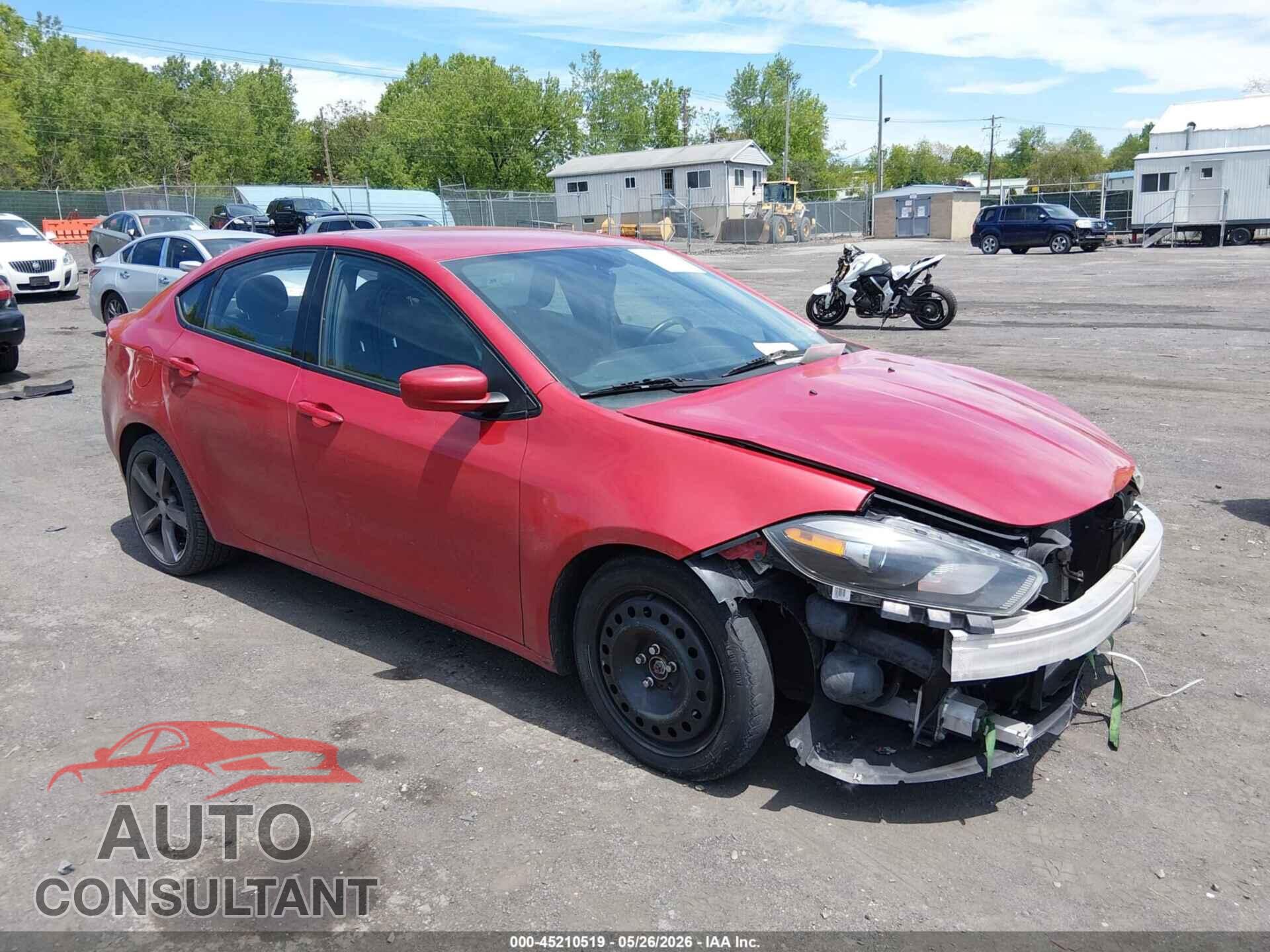 DODGE DART 2013 - 1C3CDFBA2DD305139