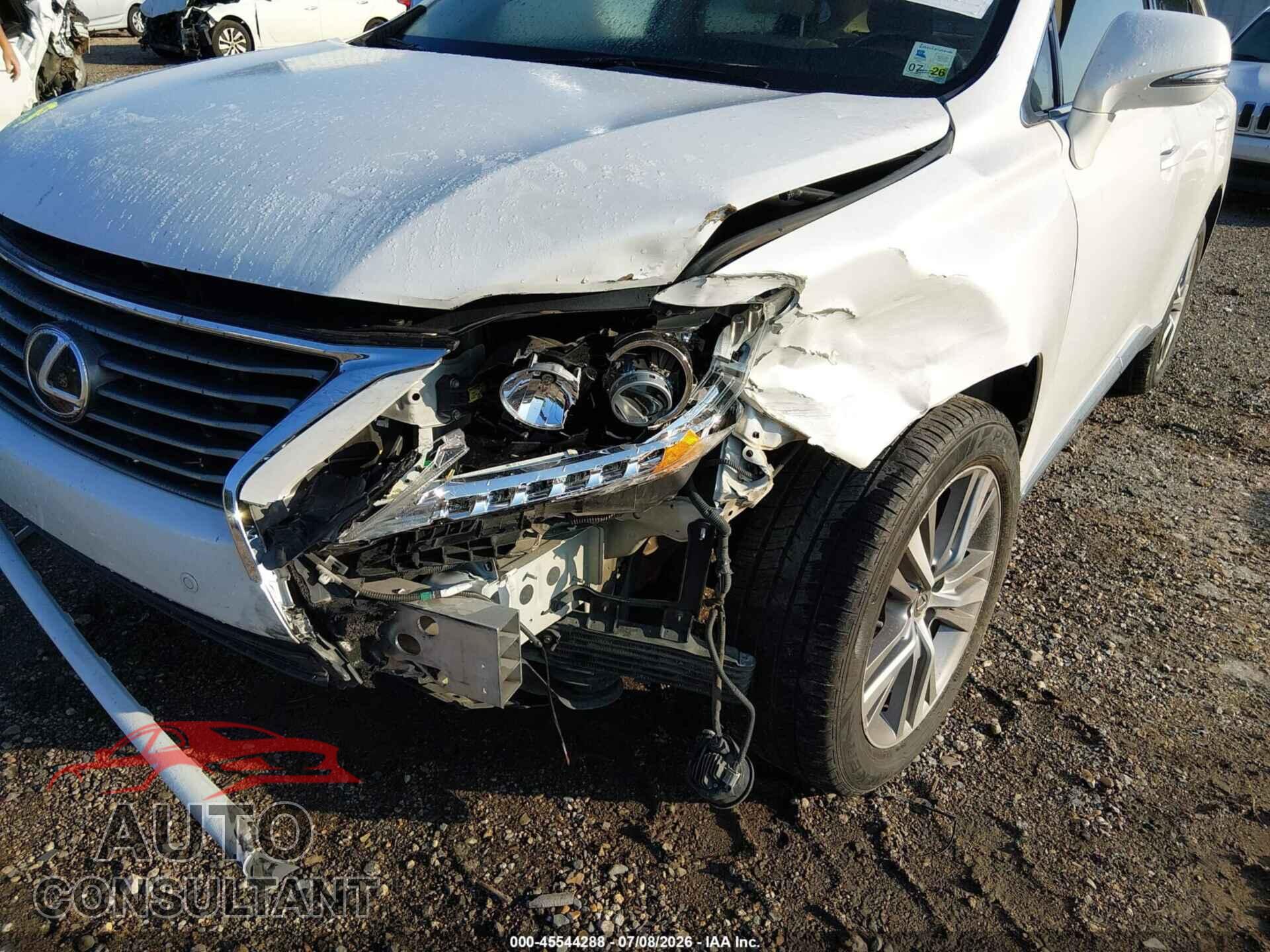 LEXUS RX 350 2015 - 2T2ZK1BA4FC193339