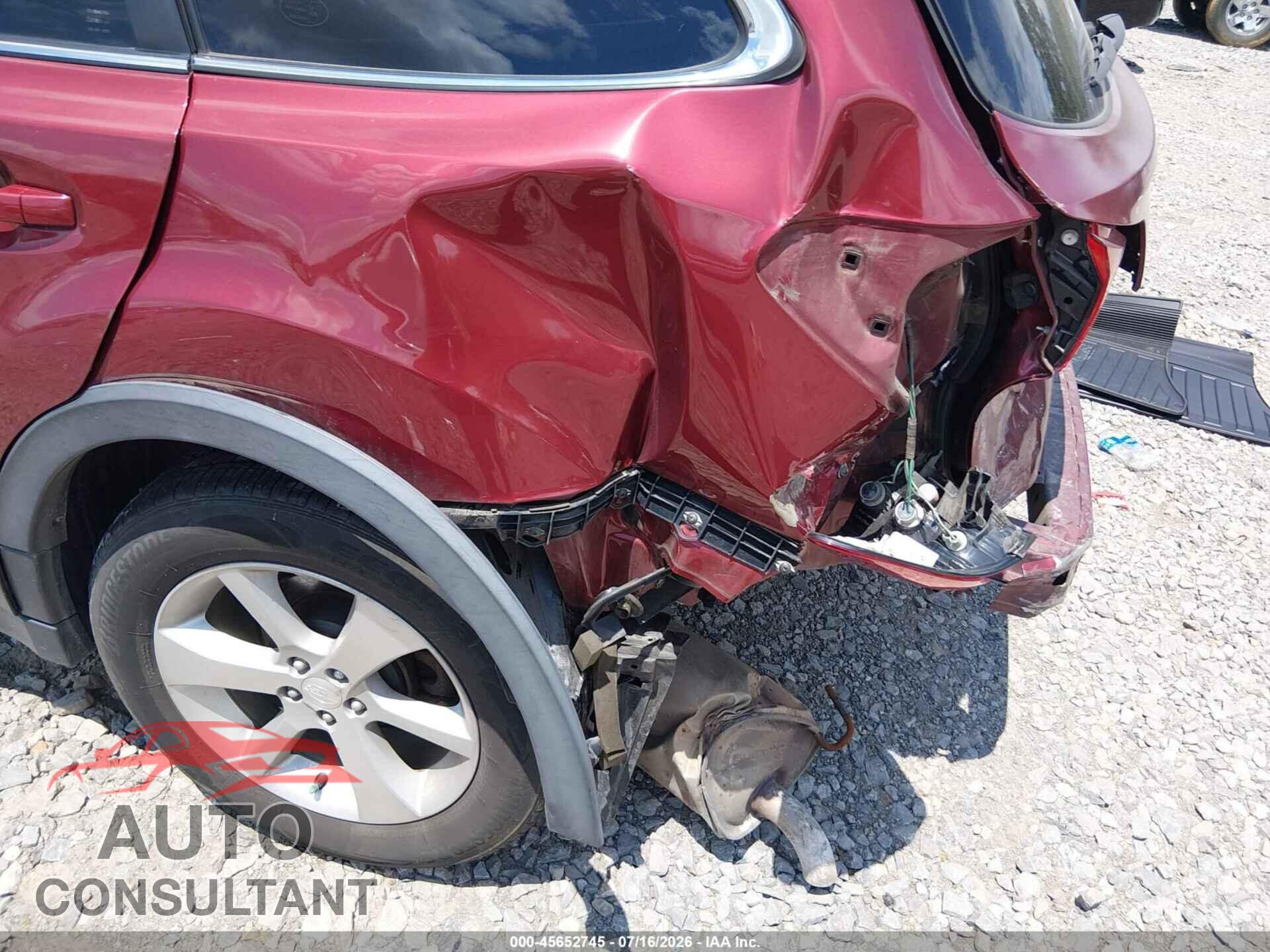 SUBARU OUTBACK 2014 - 4S4BRCLC4E3220782