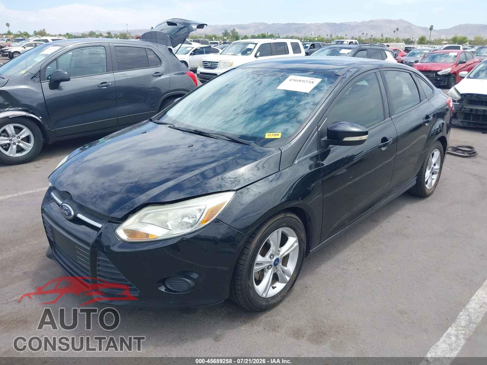 FORD FOCUS 2014 - 1FADP3F28EL206850