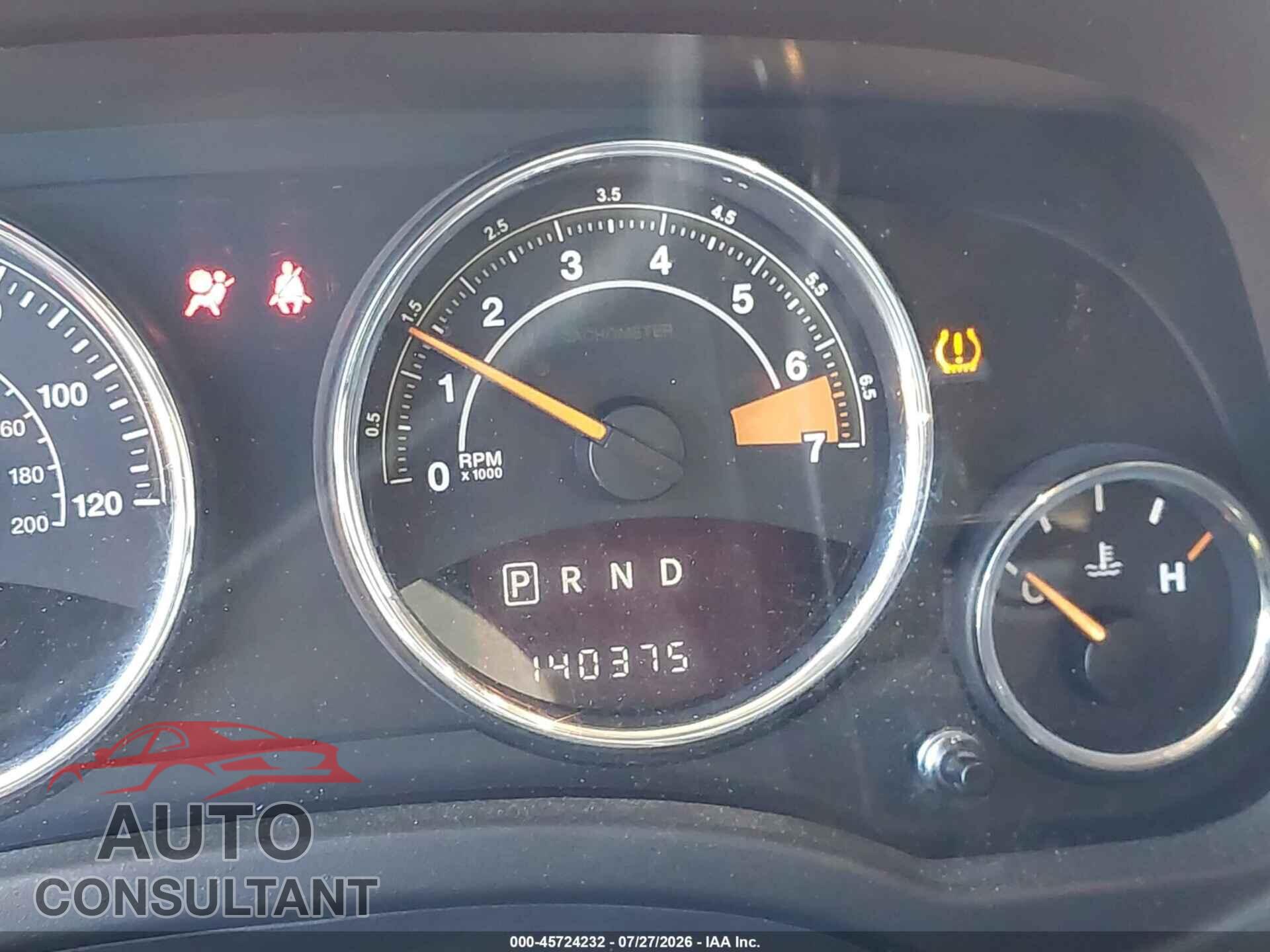 JEEP COMPASS 2016 - 1C4NJCEA2GD737984