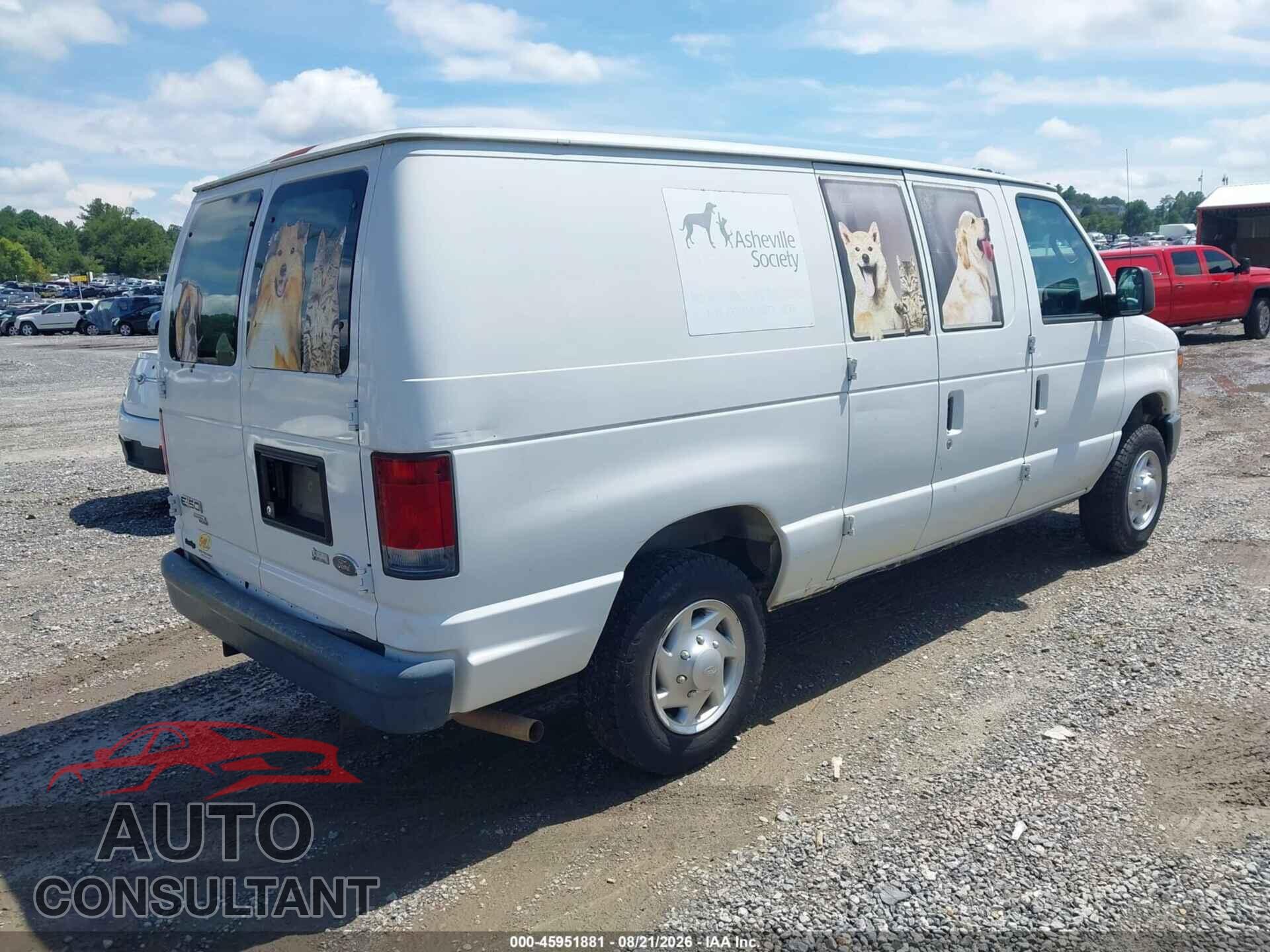 FORD E-150 2011 - 1FTNE1EW2BDA31417