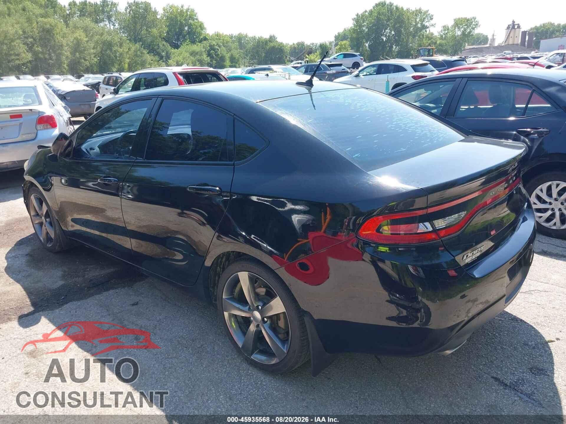 DODGE DART 2014 - 1C3CDFEB4ED768003