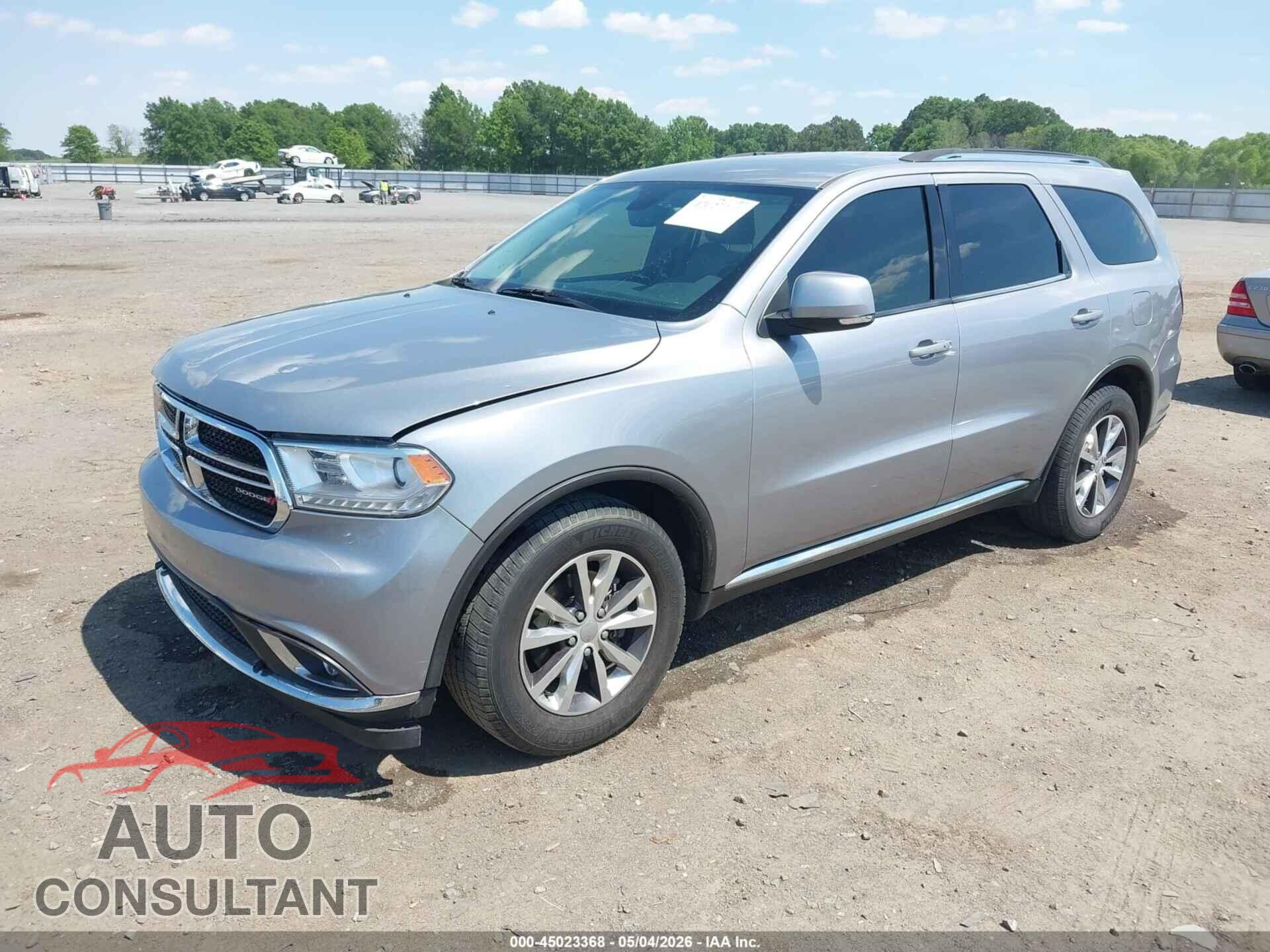 DODGE DURANGO 2016 - 1C4RDHDG1GC459449