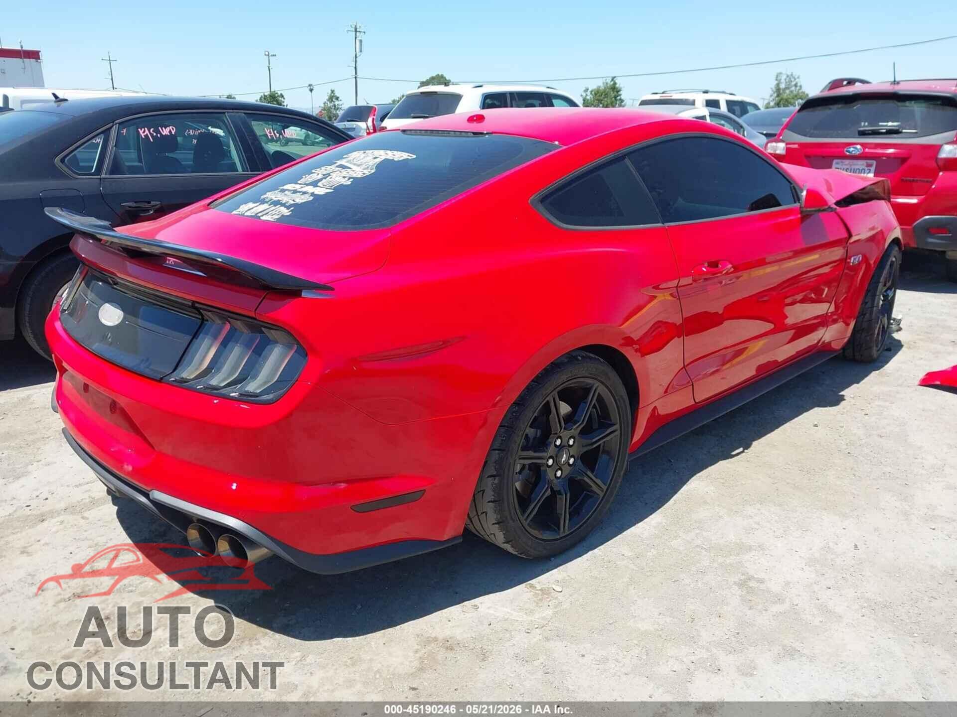 FORD MUSTANG 2018 - 1FA6P8CF5J5143749