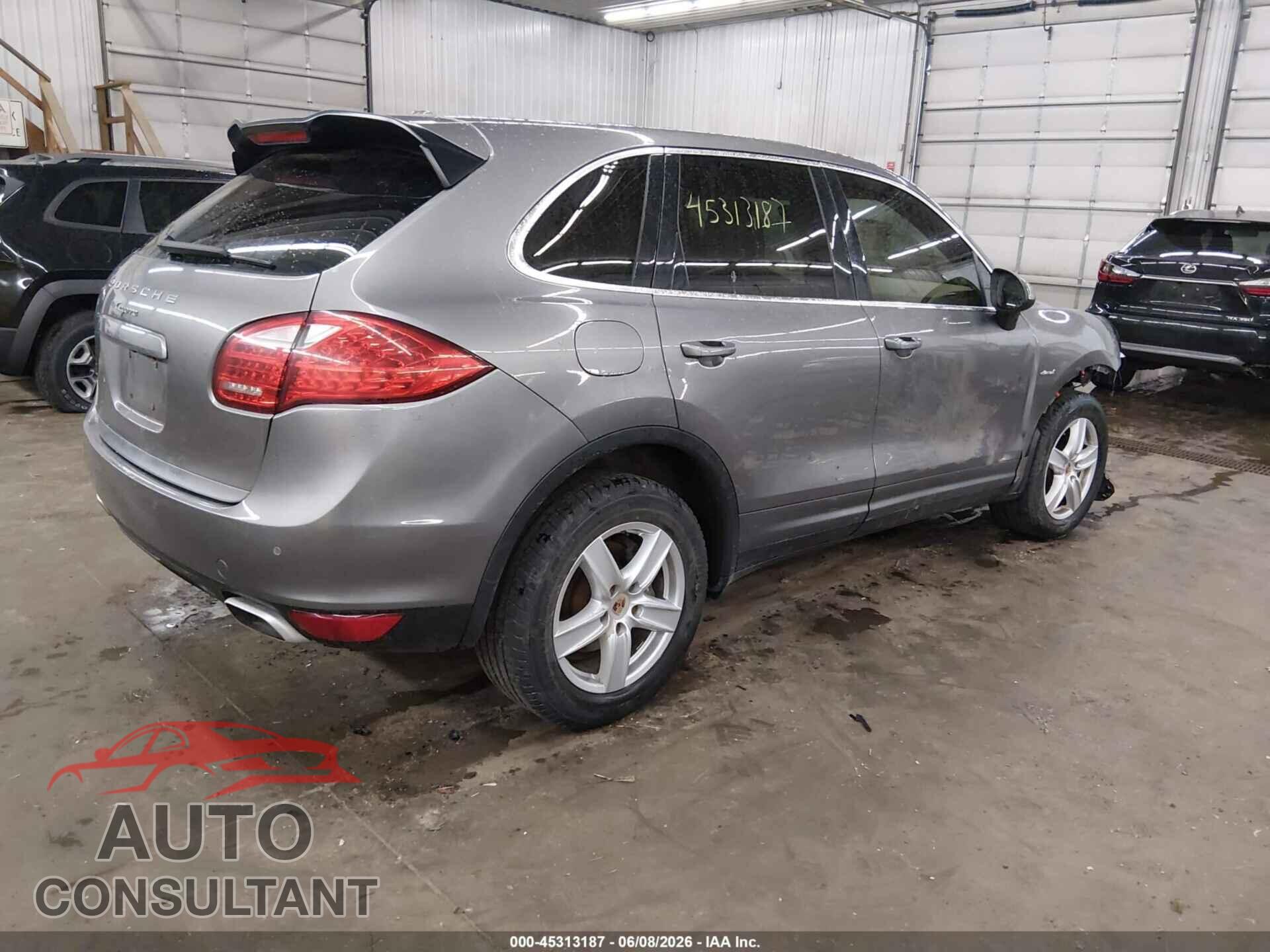 PORSCHE CAYENNE 2013 - WP1AF2A25DLA42360