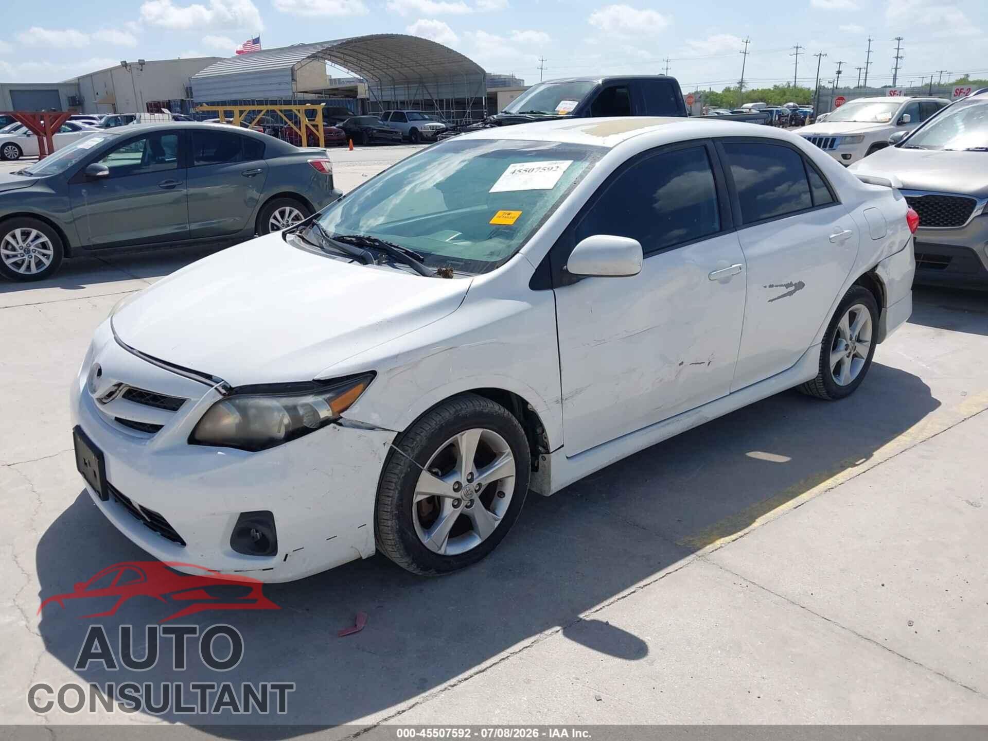TOYOTA COROLLA 2013 - 5YFBU4EE7DP211233