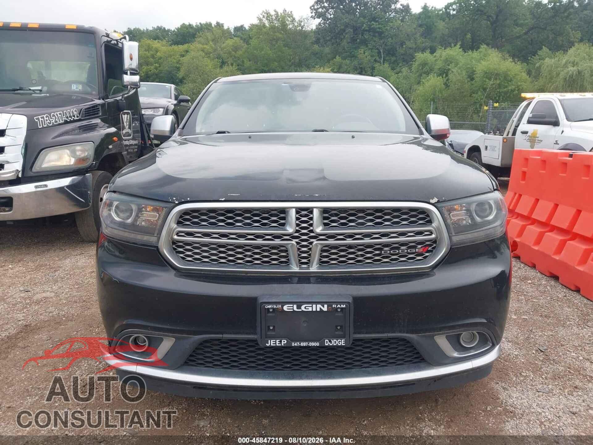 DODGE DURANGO 2017 - 1C4SDJET9HC643933