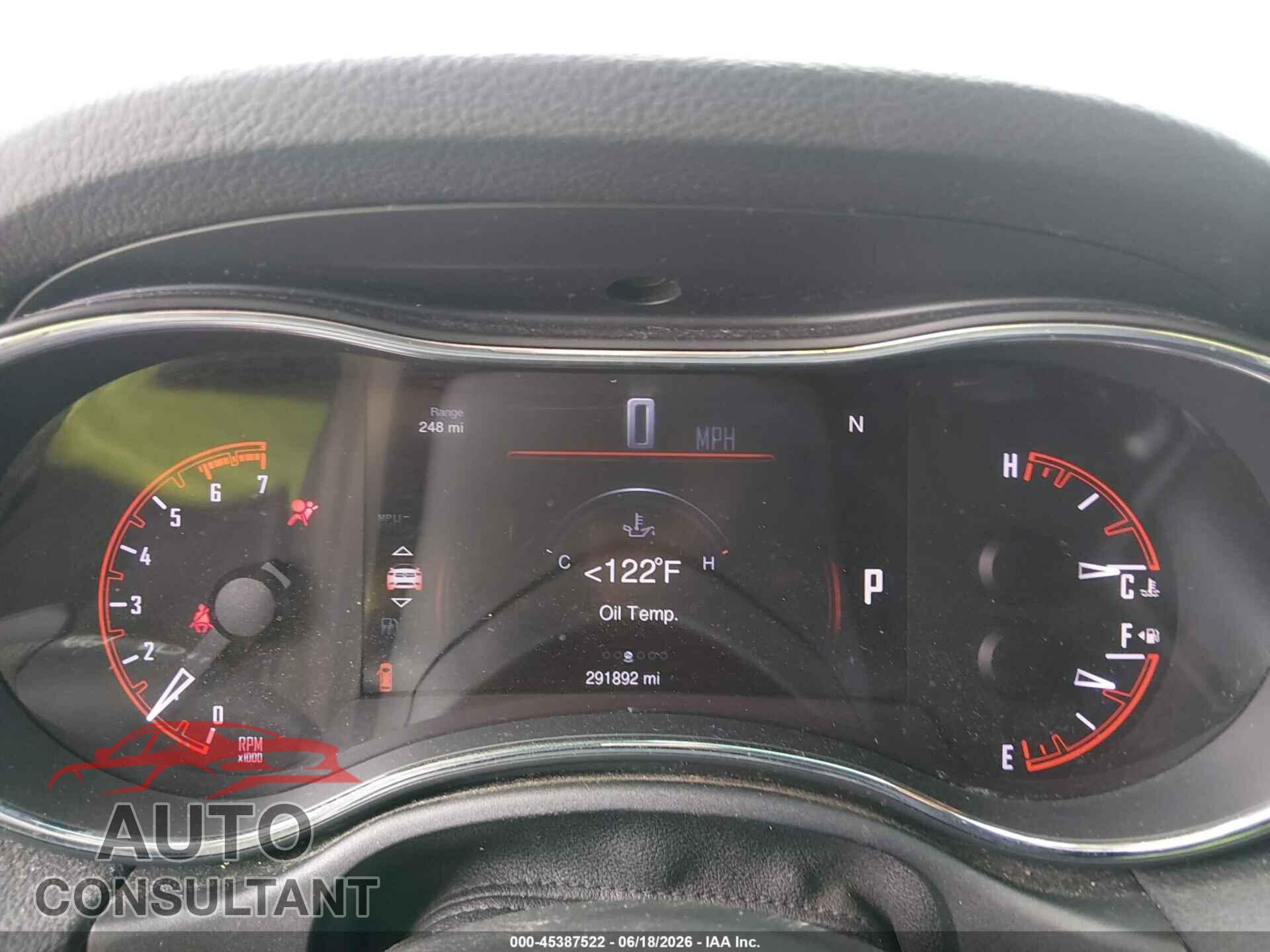DODGE DURANGO 2015 - 1C4SDHCT1FC833914